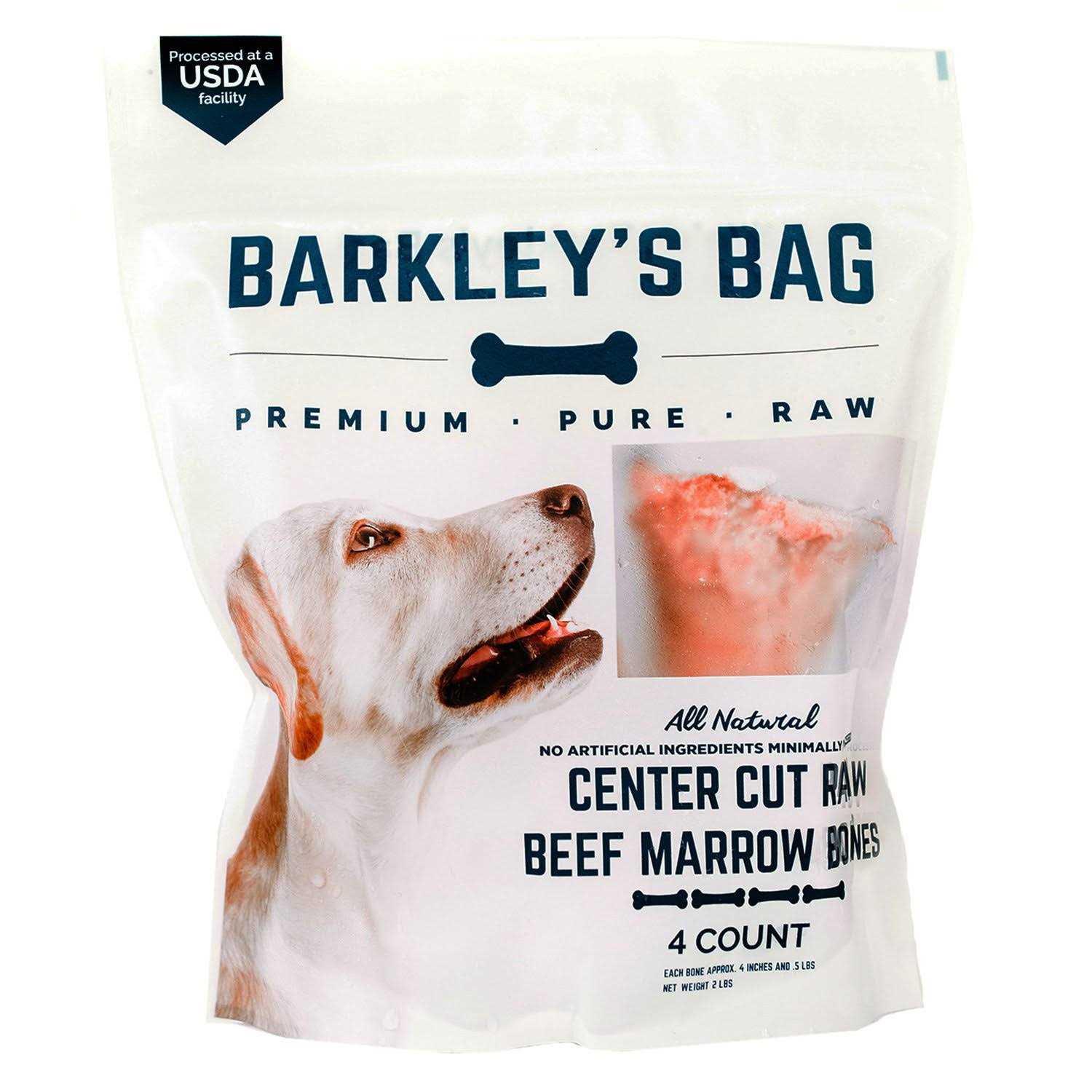 Barkley's Bag Beef Marrow Bones for Dogs