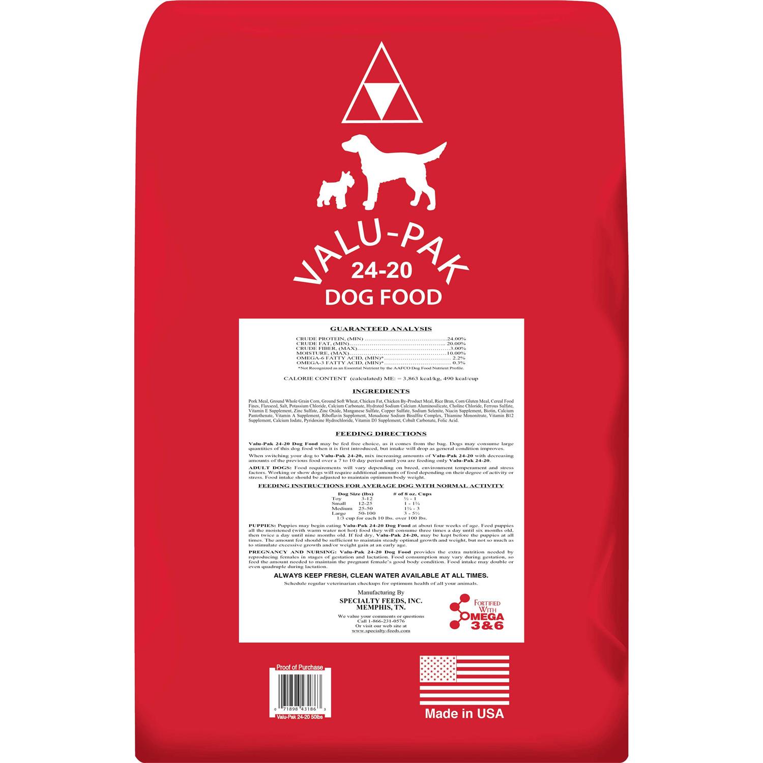 Alternative view of Valu-Pak 24-20 Dog Food