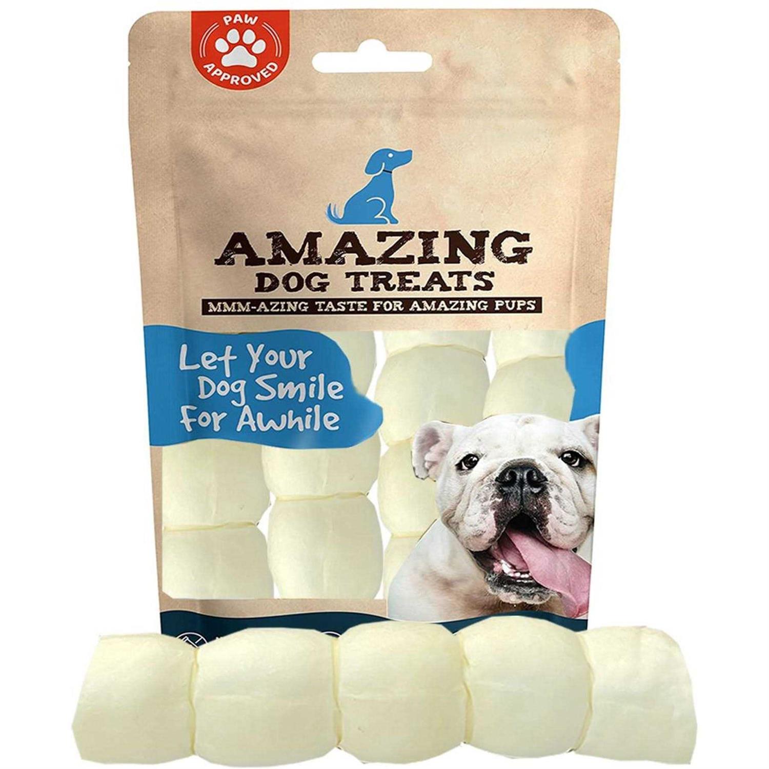 Amazing Dog Treats Beef Cheek Rolls