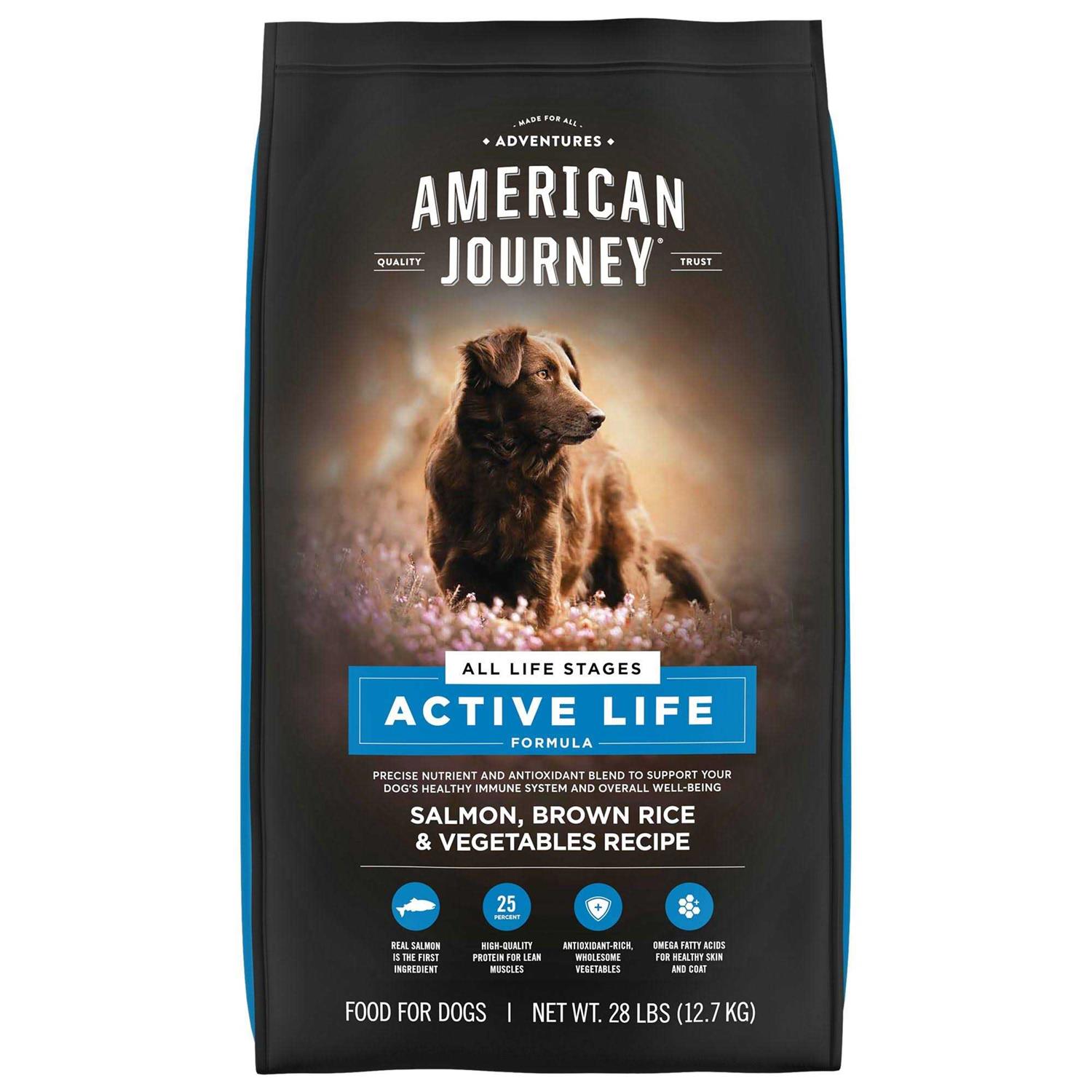 Alternative view of American Journey u0026 Brown Rice Protein First Recipe Dry Dog Food