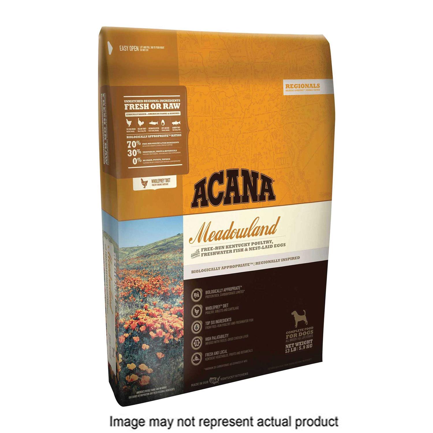 Acana Regionals Meadowland Dry Dog Food