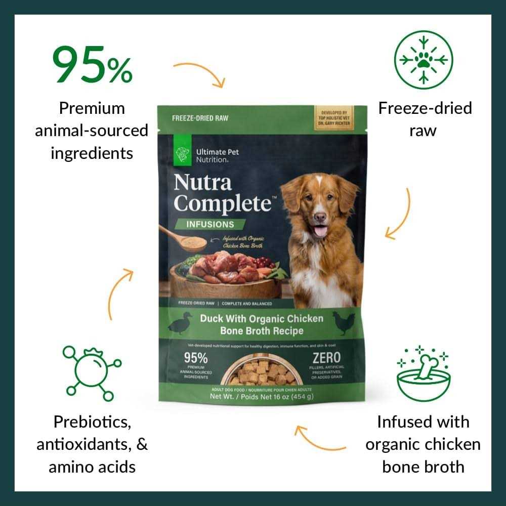 Alternative view of Ultimate Pet Nutrition Nutra Complete Infusions Freeze Dried Dog Food
