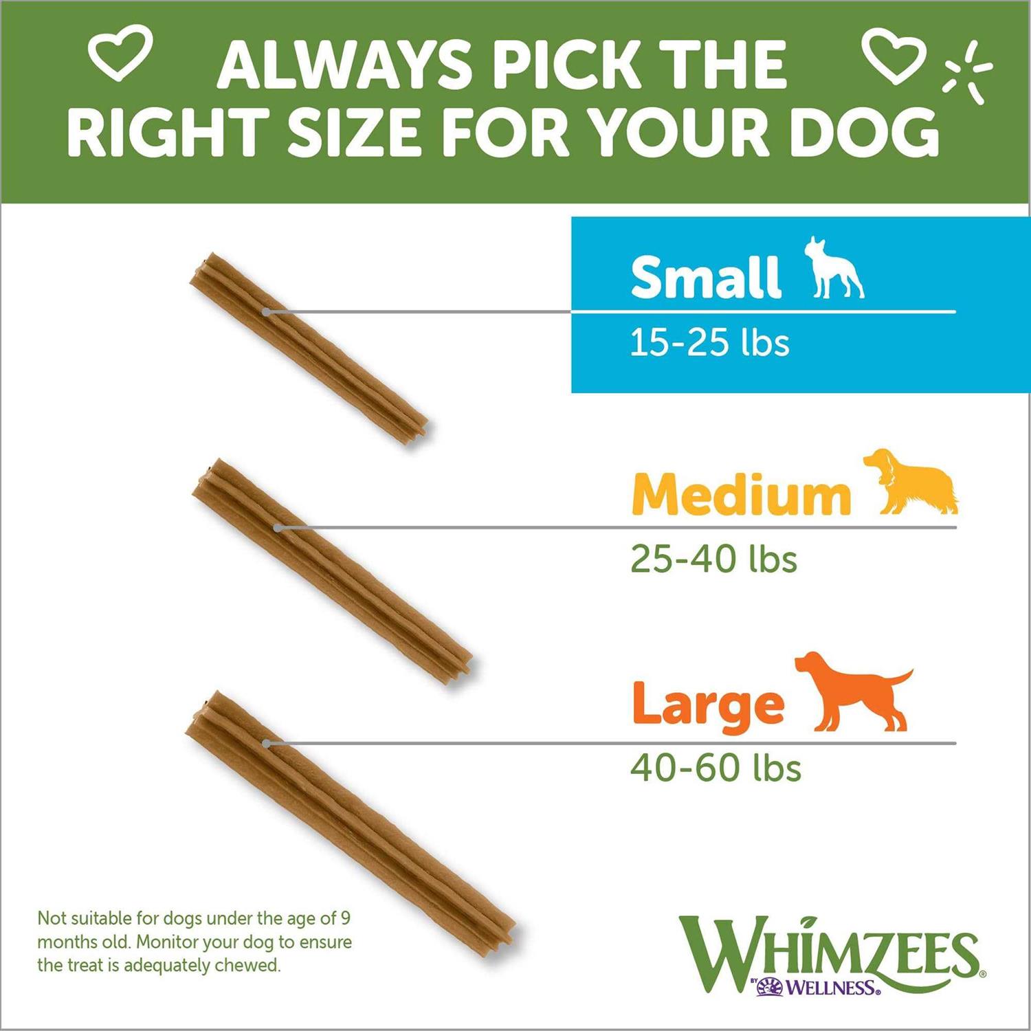 Alternative view of Whimzees Variety Pack Dental Dog Treats Small