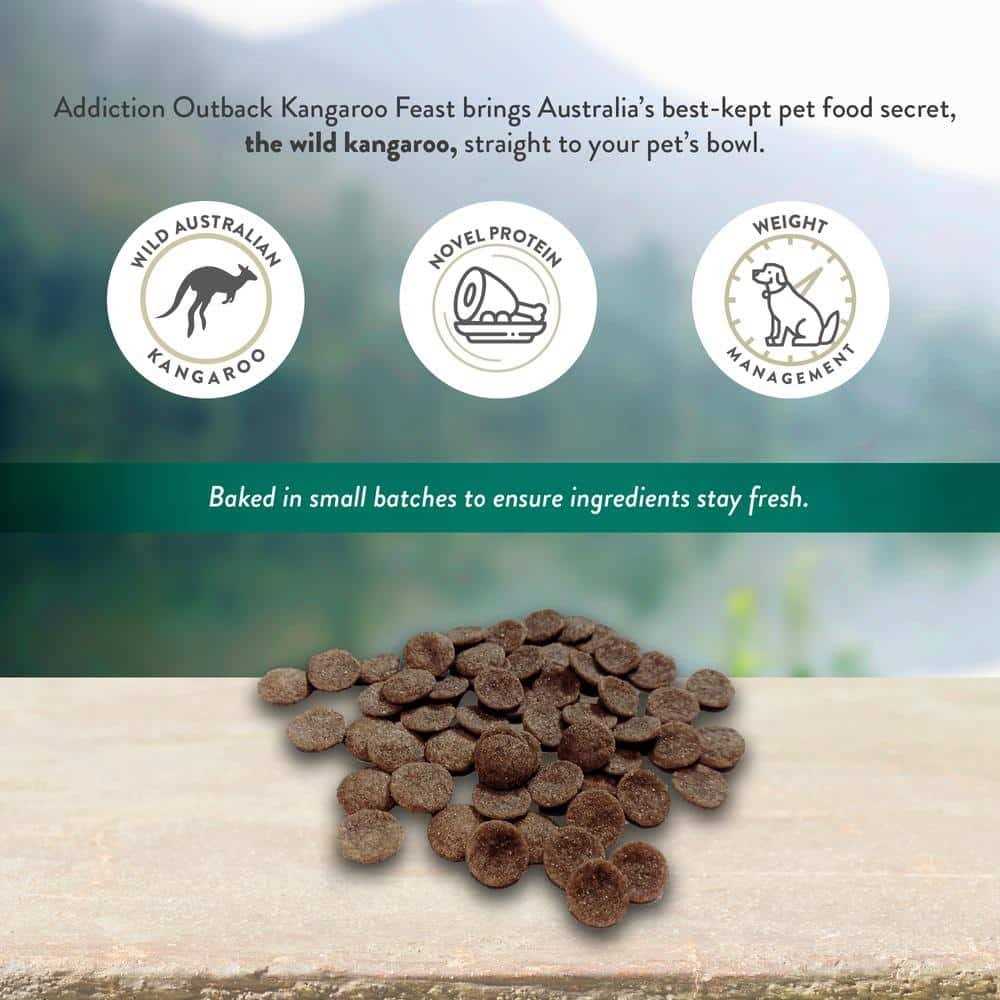 Alternative view of Addiction Wild Kangaroo & Apples Dry Dog Food Limited Ingredient Premium Protein