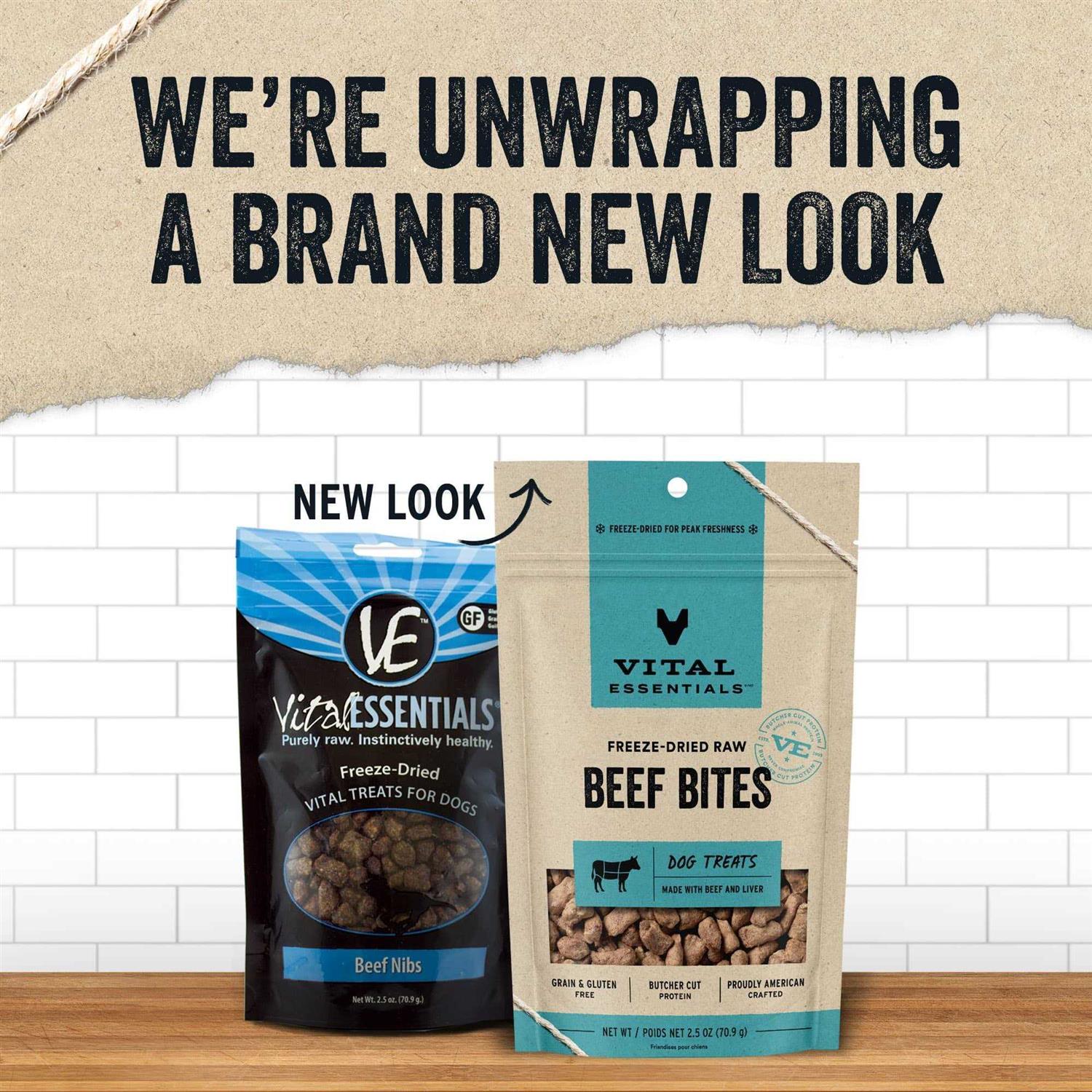 Alternative view of Vital Essentials Dog Treats Freeze Dried Beef Bites