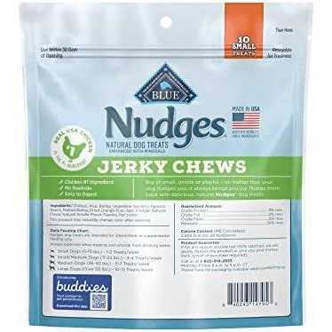 Alternative view of Blue Buffalo Nudges Jerky Chews Natural Dog Treats