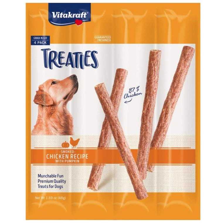 Alternative view of Vitakraft Treaties Smoked Chicken Dog Treats