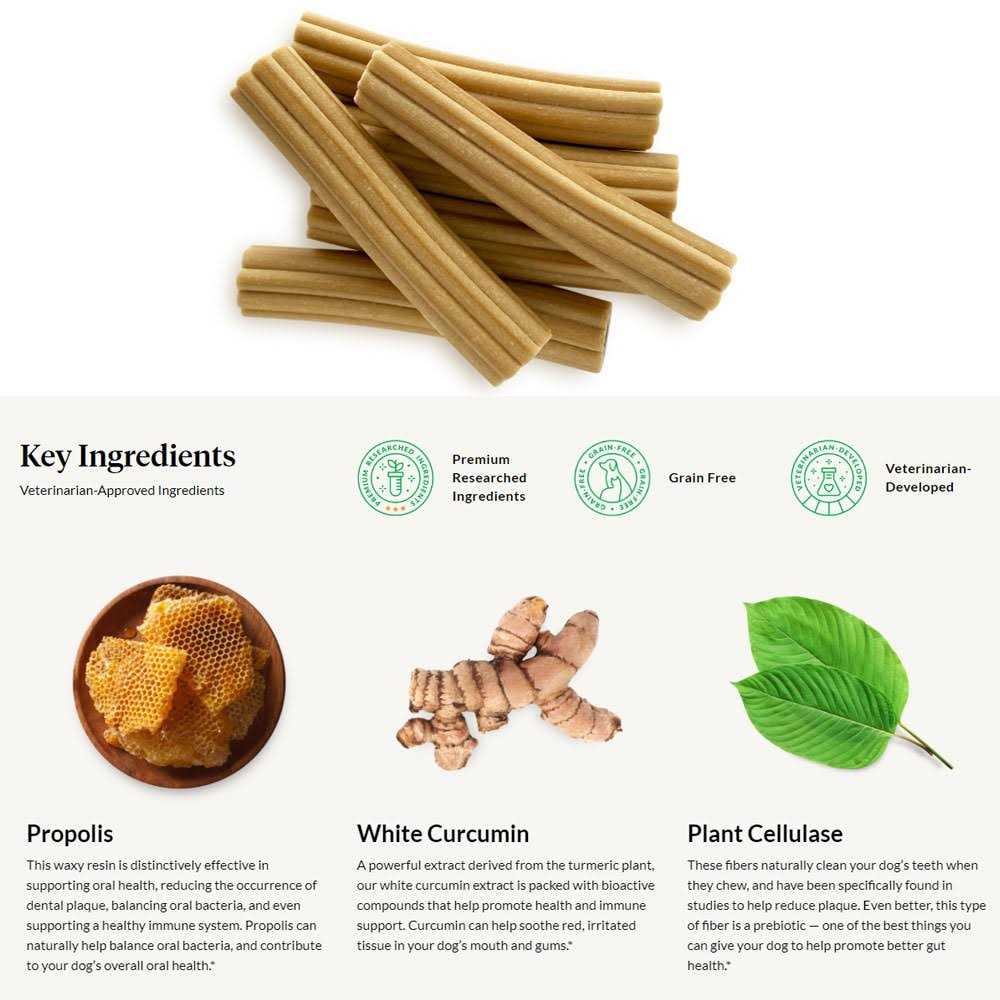 Alternative view of Ultimate Pet Nutrition All Natural Canine Fresh Dental Chews Sticks Dogs