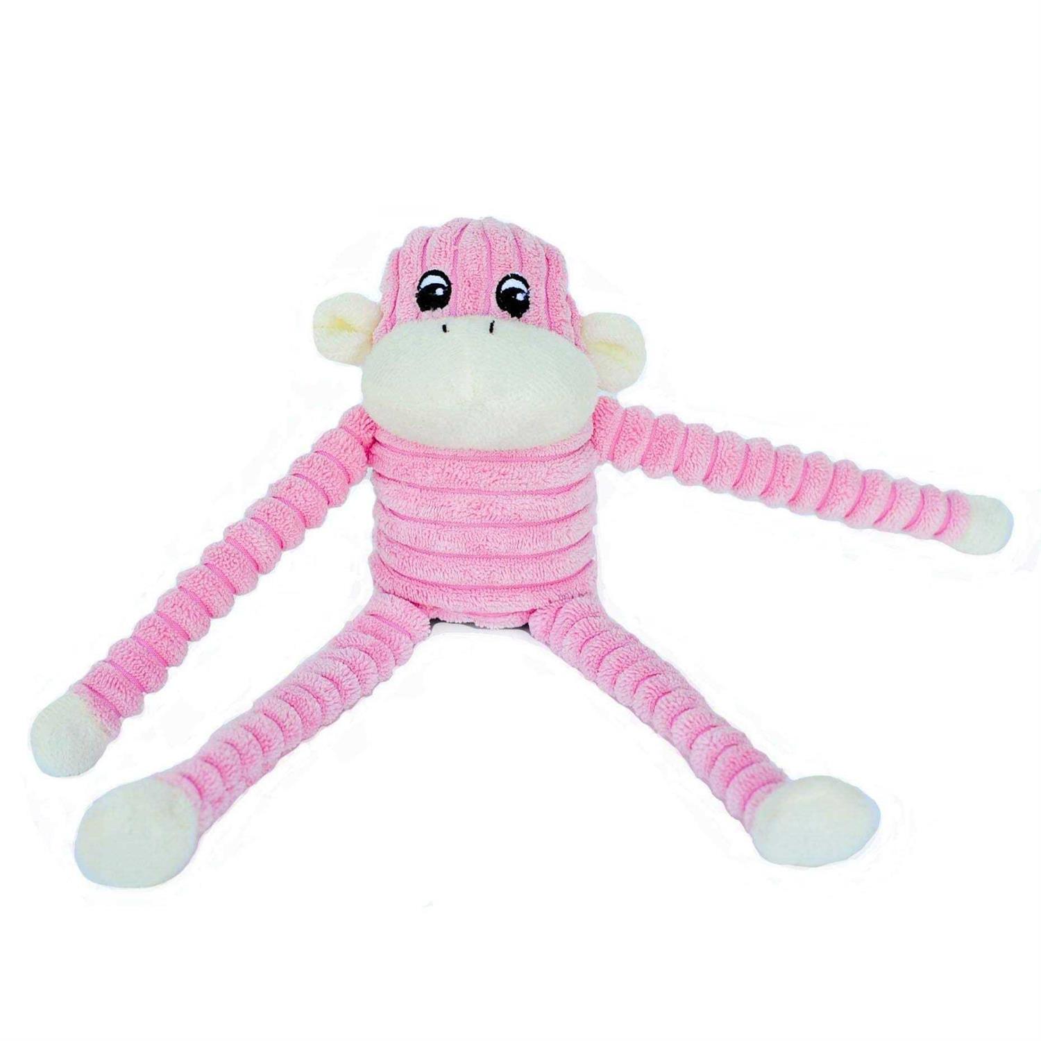 Alternative view of ZippyPaws Spencer The Crinkle Monkey Dog Toy