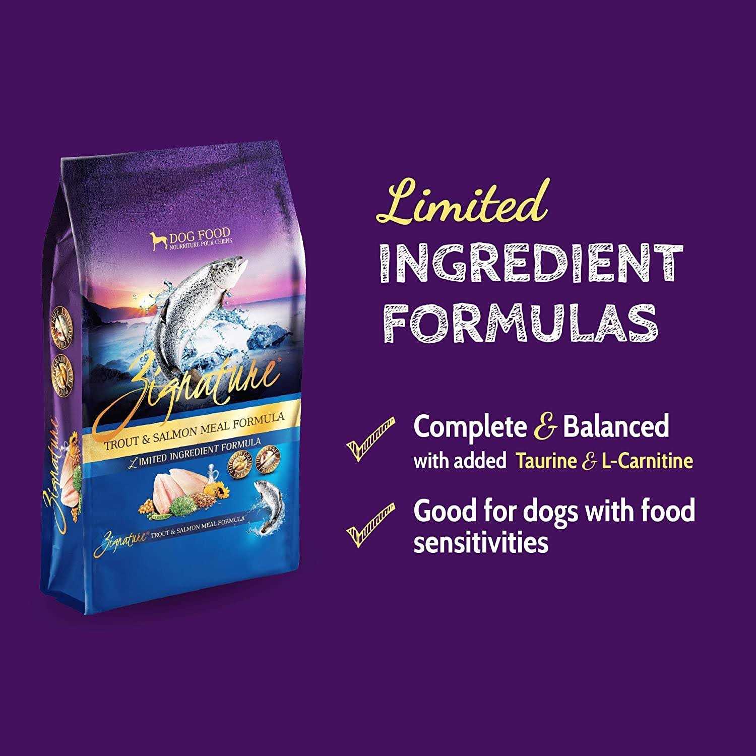 Alternative view of Zignature Dry Dog Food Trout Salmon Formula