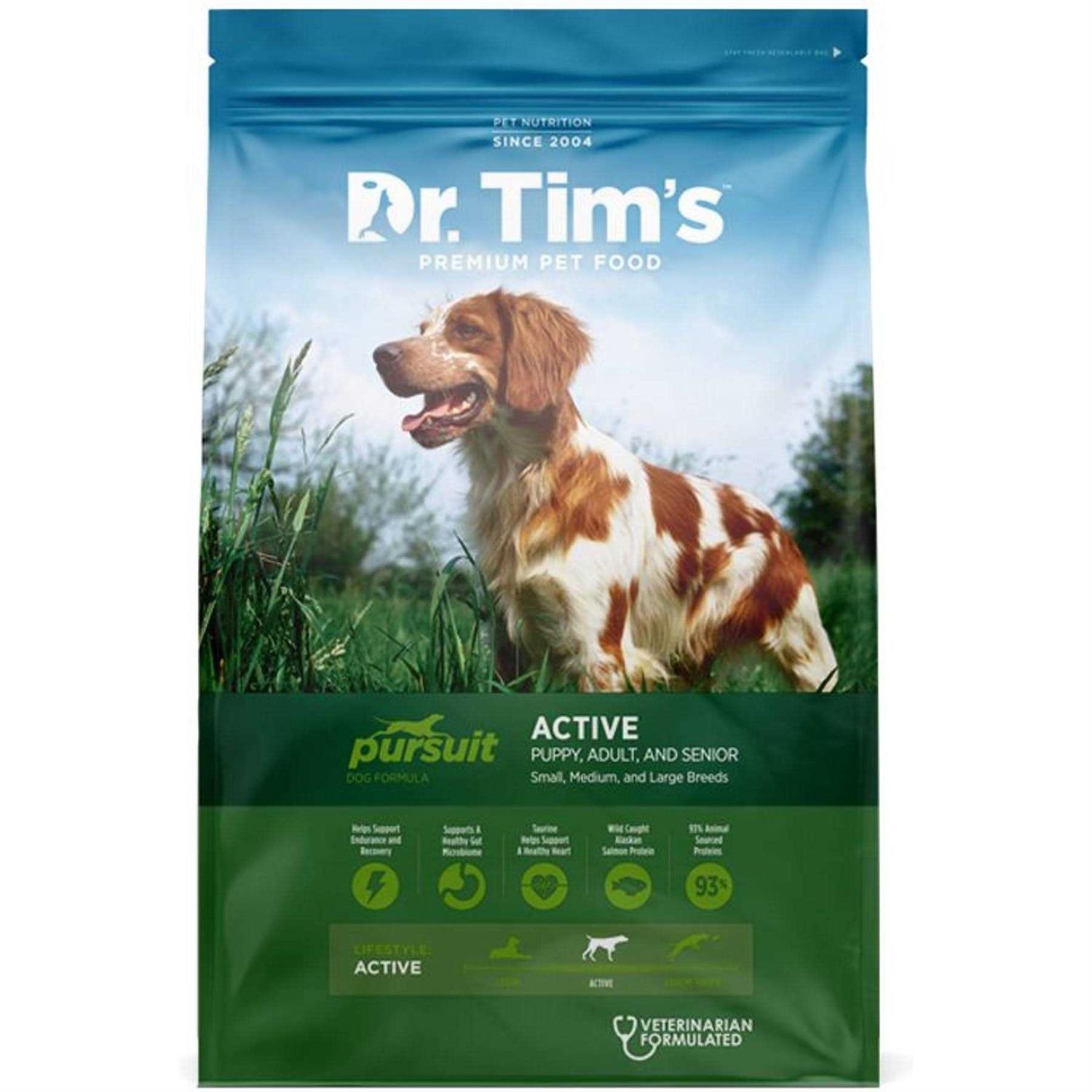Dr. Tim's Pursuit Active Dry Dog Food