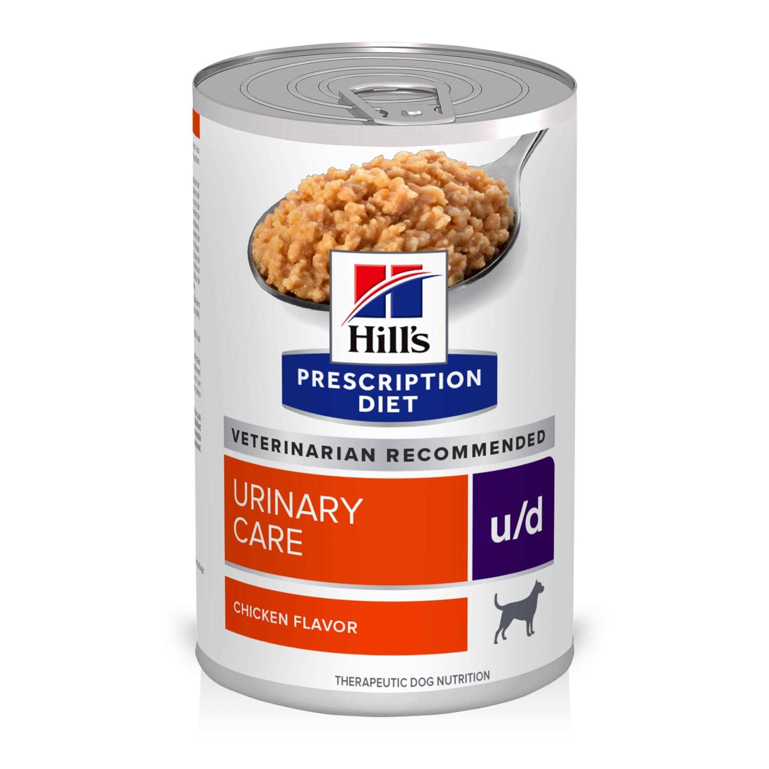 Hill's Prescription Diet u/d Urinary Care Chicken Flavor Canned Dog Food