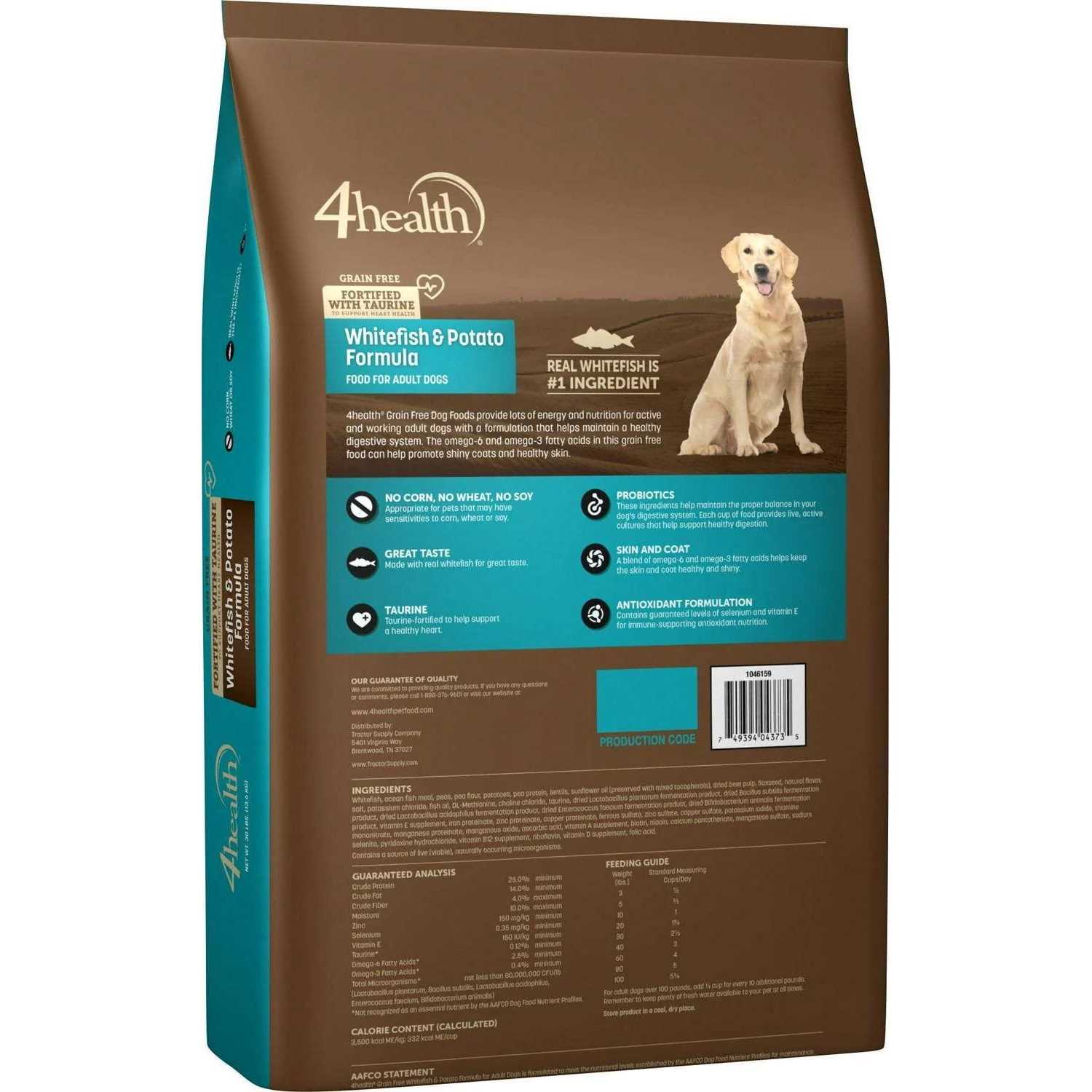 Alternative view of 4health Tractor Supply Company Grain Free Adult Dog Food