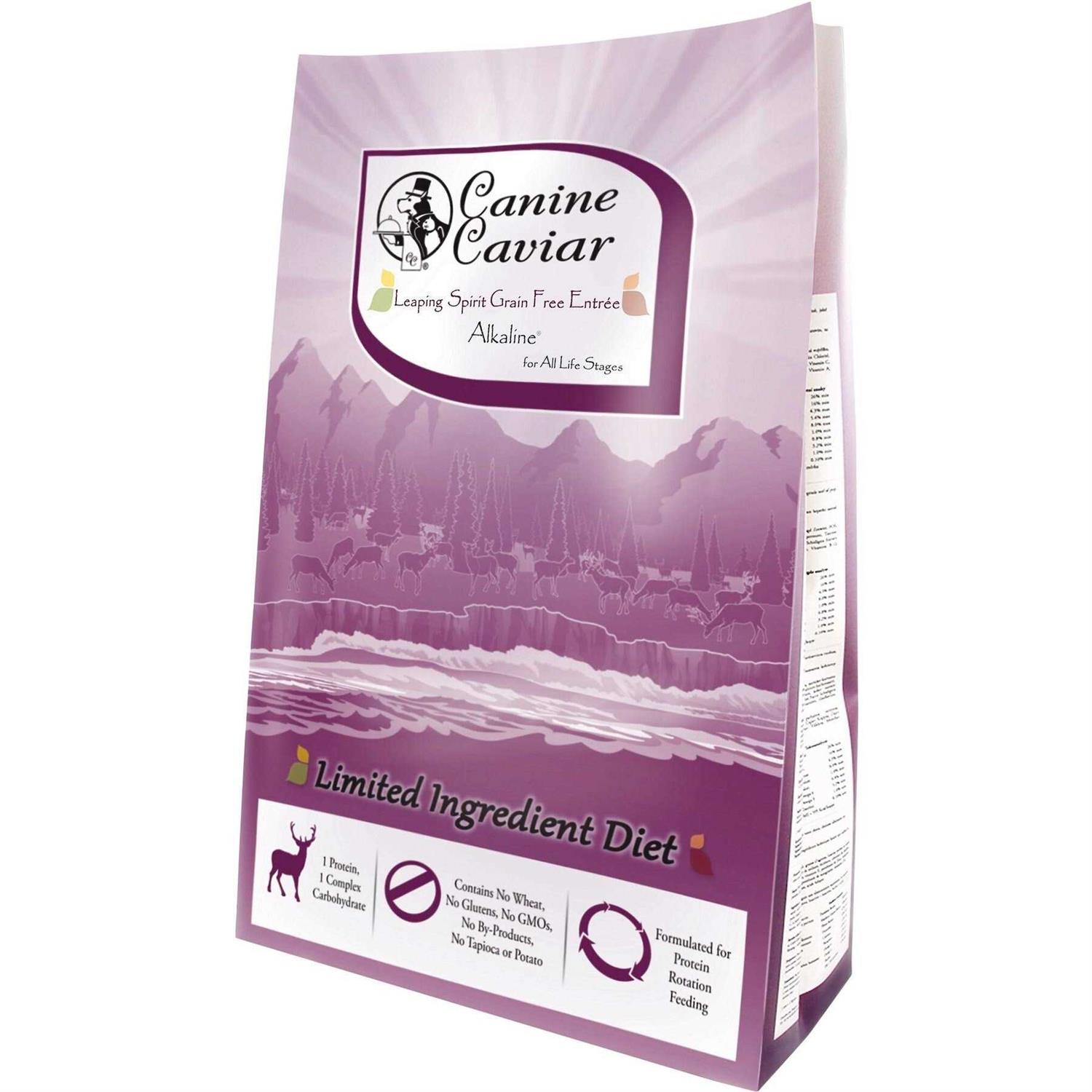 Alternative view of Canine Caviar Leaping Spirit Holistic Grain Free Entree Dry Dog Food