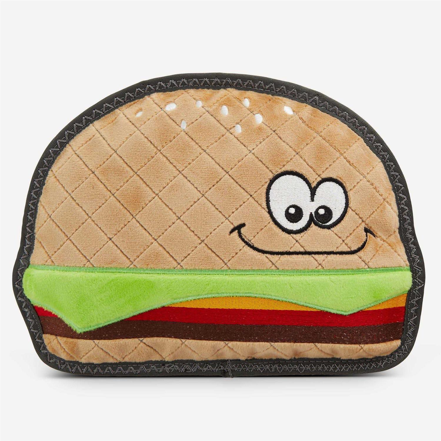 Joyhound Rip Roarin' Tough Hamburger Dog Toy
