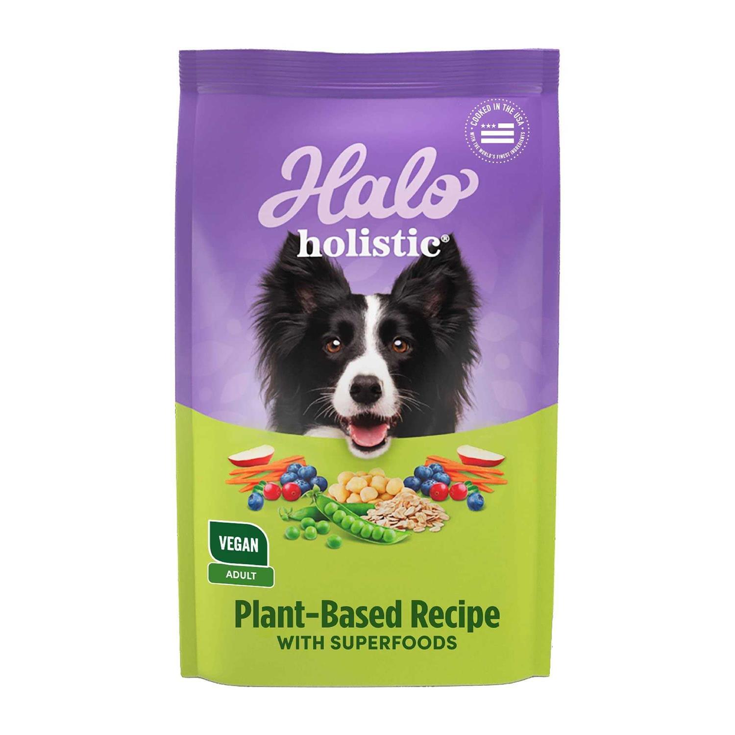 Halo Adult Dry Dog Food Holistic Garden of Vegan