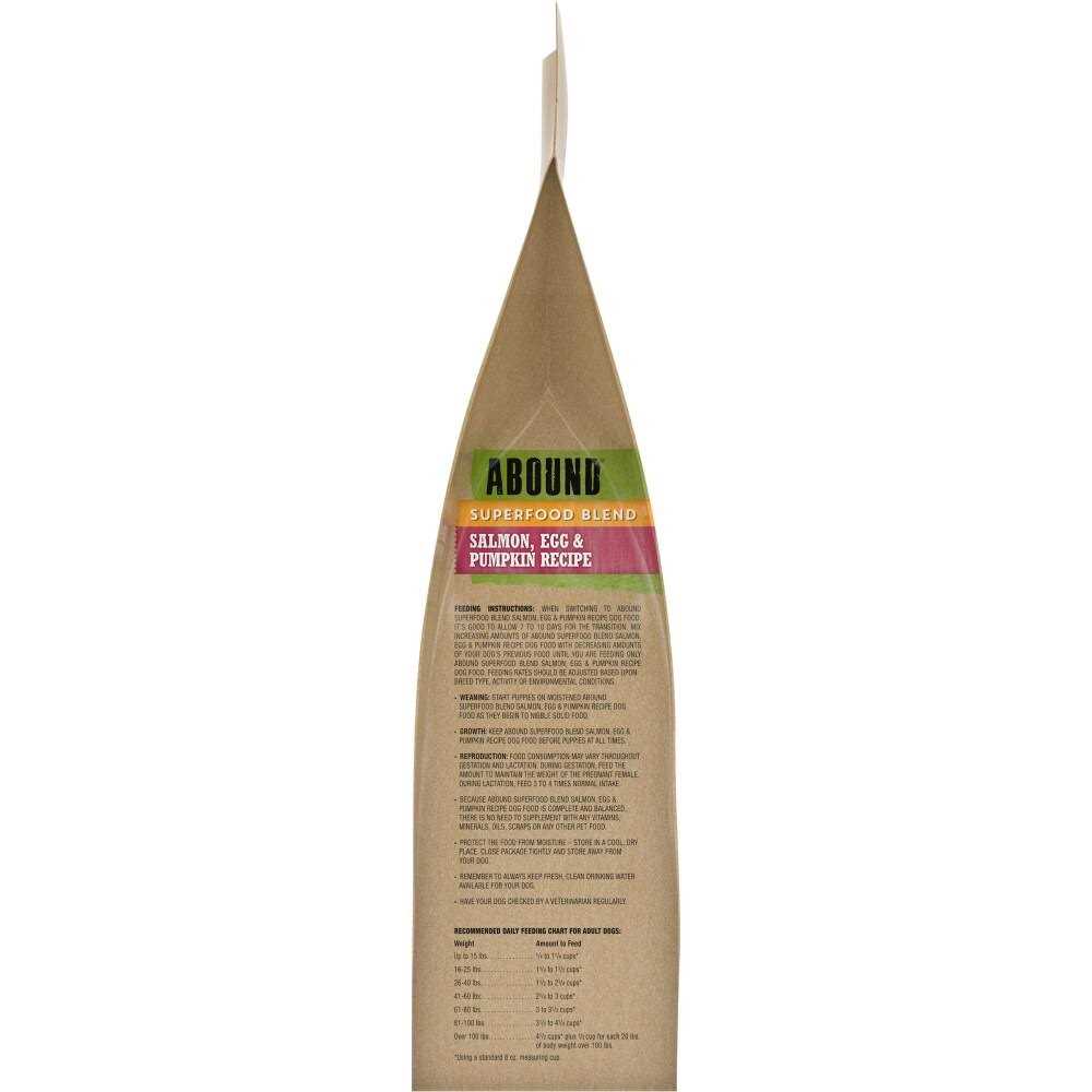 Alternative view of Abound Dog Food Superfood Blend Salmon