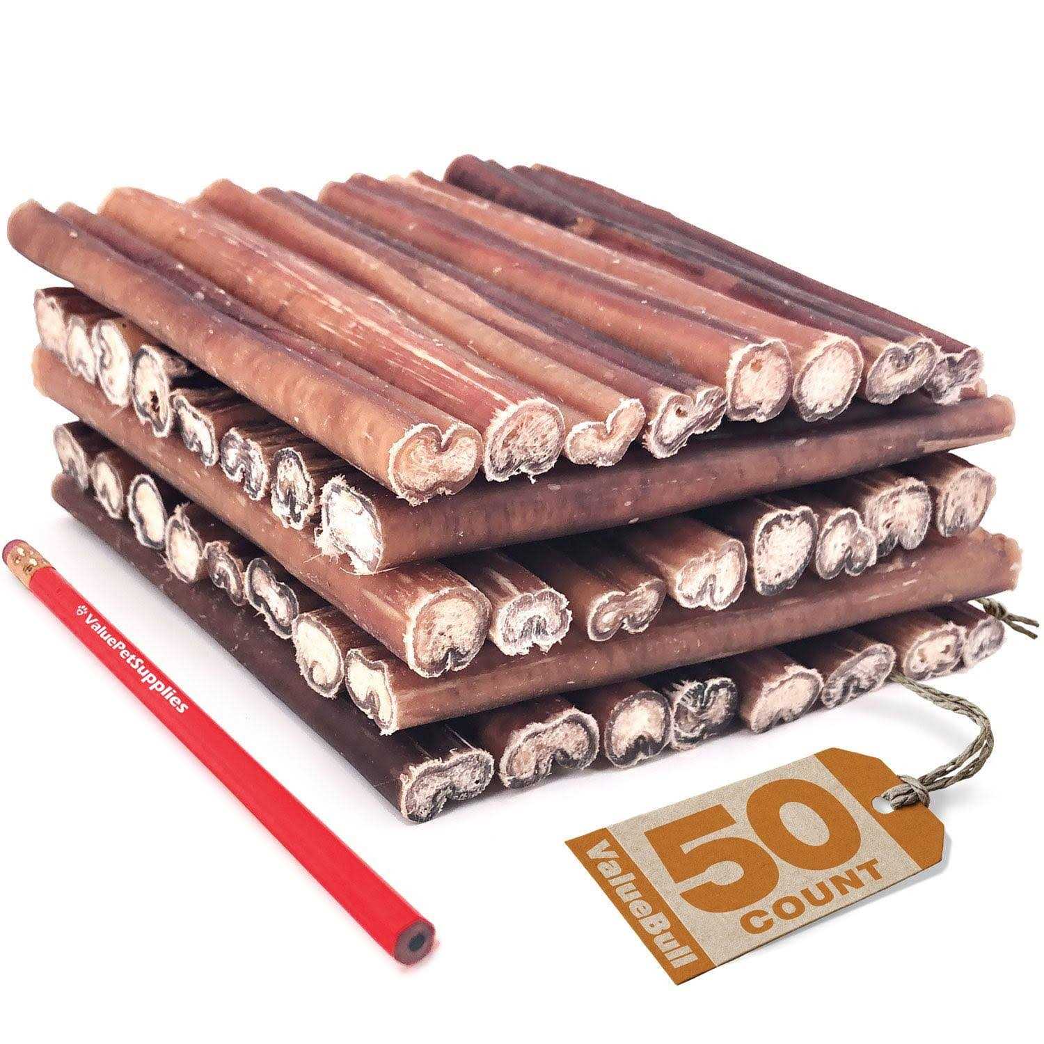Alternative view of ValueBull Bully Sticks for Dogs 6 inch