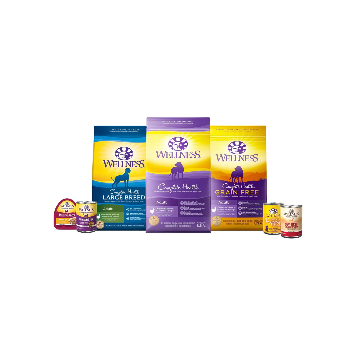 Alternative view of Wellness Grain Free Complete Health Small Breed Deboned Turkey Chicken & Salmon Dry Dog Food