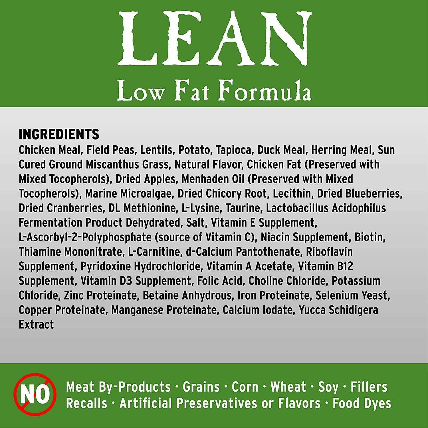 Alternative view of Annamaet Grain-Free Lean Fat Formula Dry Dog Food