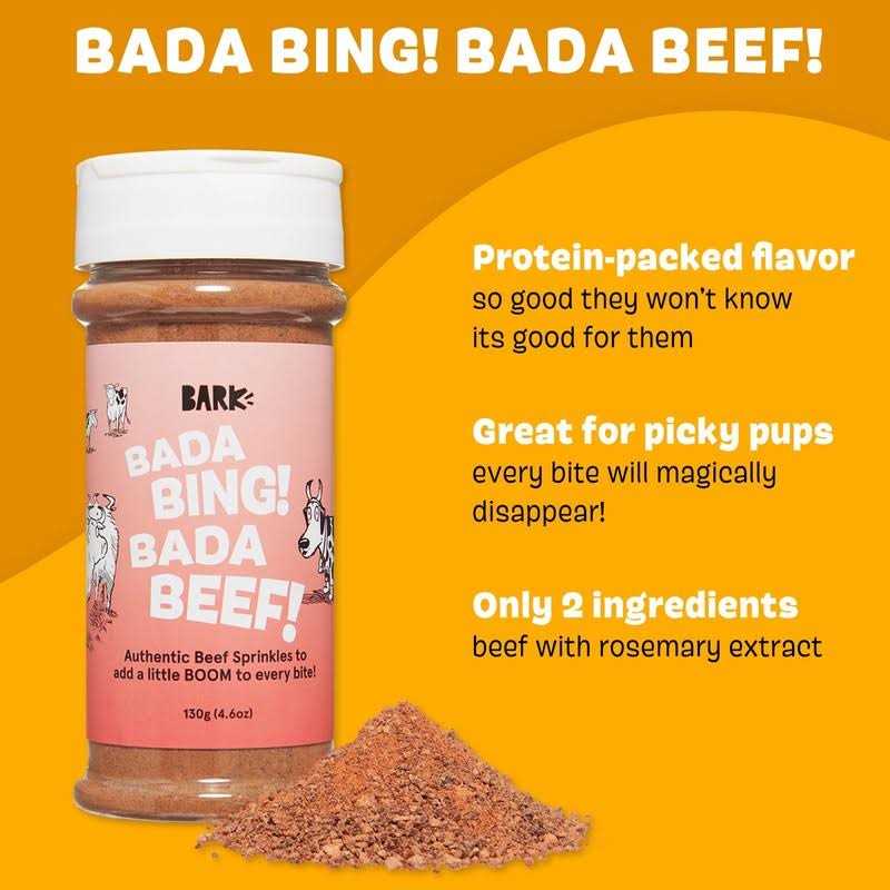 Alternative view of Barkbox Bada Bing Bada Beef Dry Dog Food Topper With High Protein