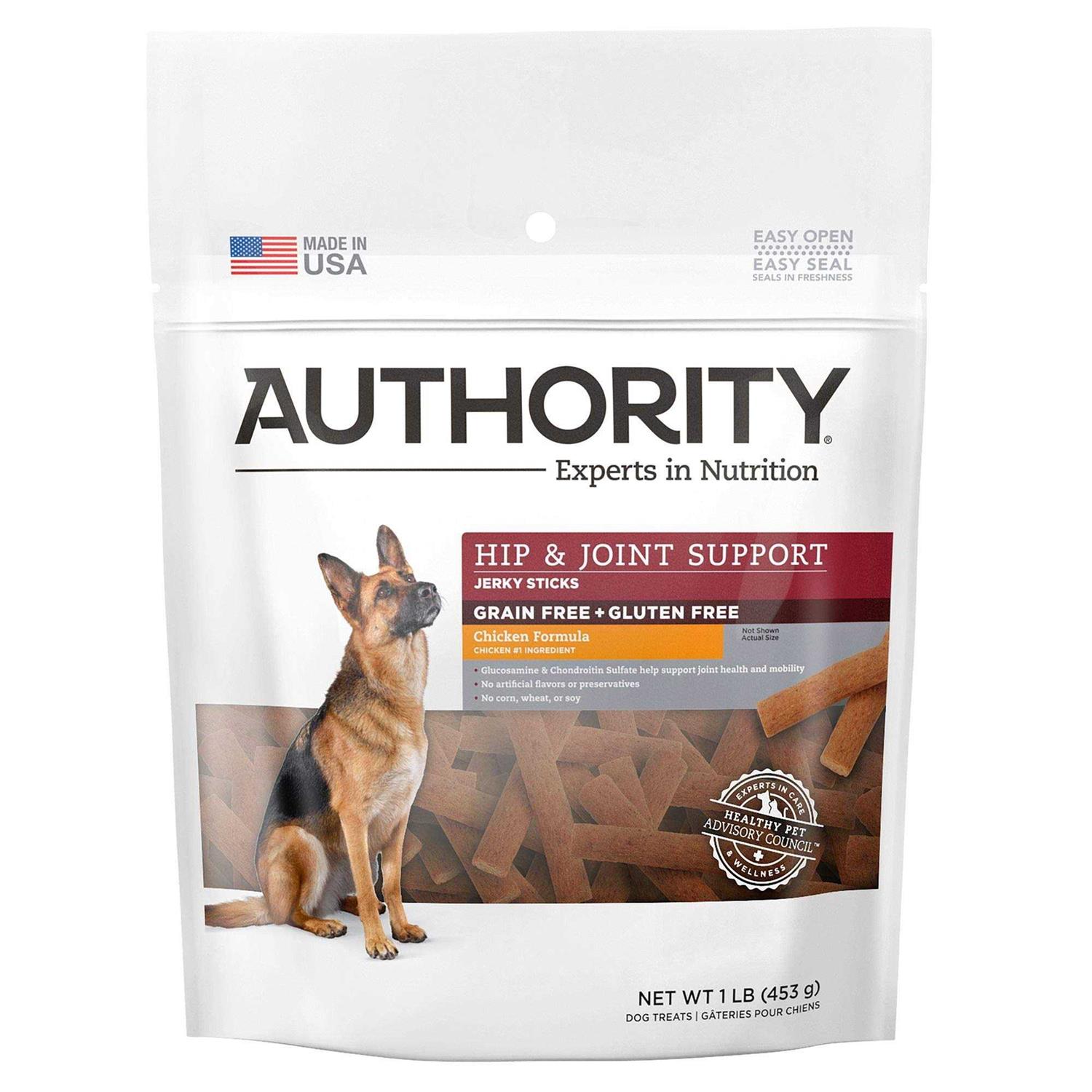 Alternative view of authority hip and joint dog Treat