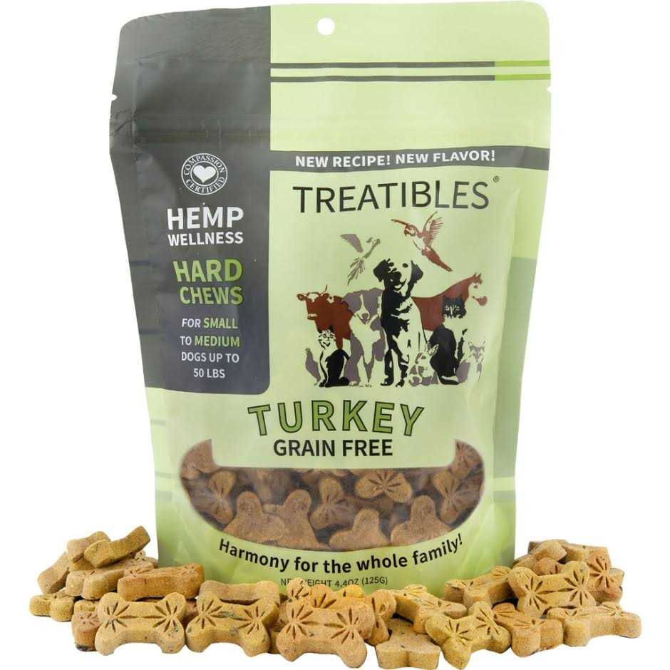 Alternative view of Treatibles Grain Free Blueberry Chews 1mg Small