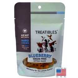 Alternative view of Treatibles Grain Free Blueberry Chews 1mg Small