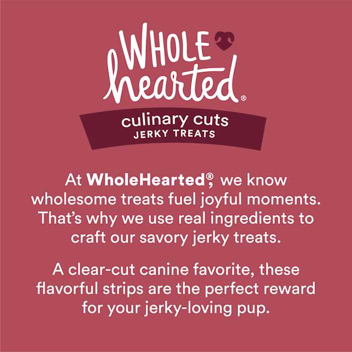 Alternative view of WholeHearted Culinary Cuts Recipe Jerky Dog Treats