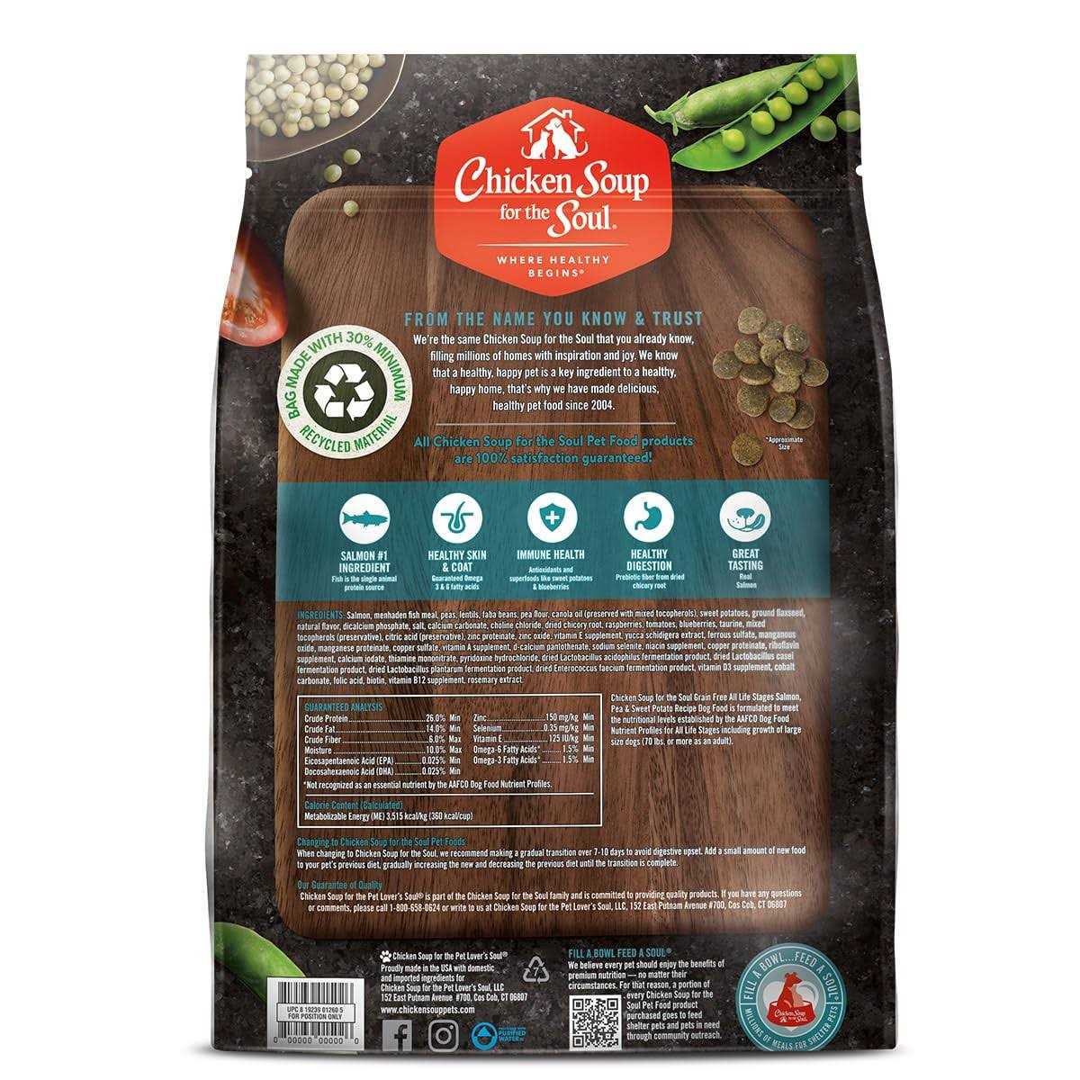 Alternative view of Chicken Soup for The Soul Grain Free Pea Sweet Potato Dry Dog Food