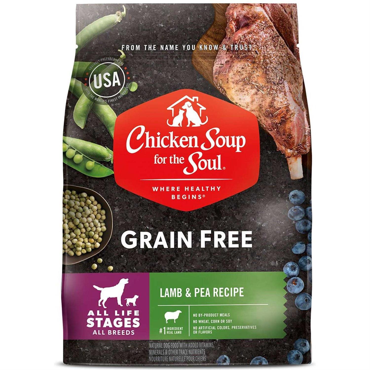 Chicken Soup for The Soul Grain Free Pea Sweet Potato Dry Dog Food