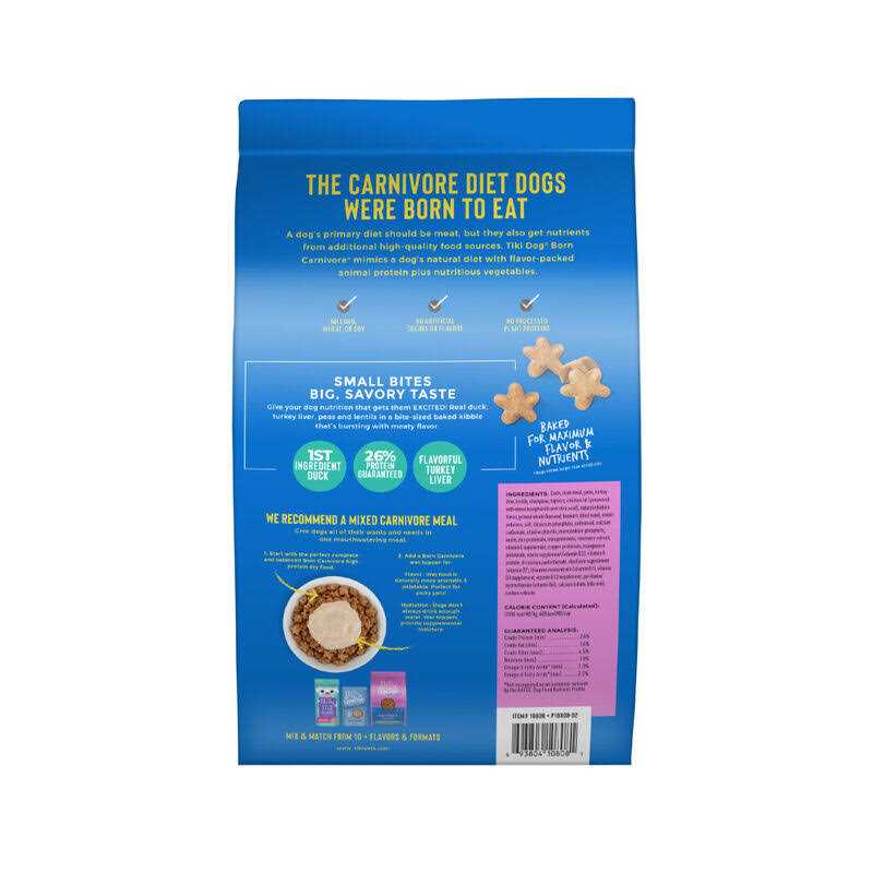 Alternative view of Tiki Dog Duck Luau Dog Food
