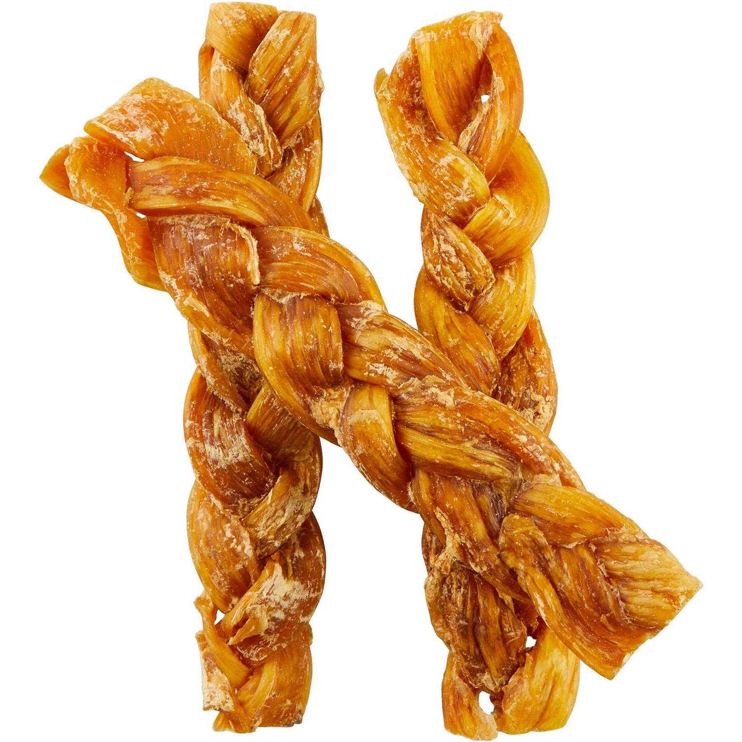 Bones & Chews Braided Water Buffalo Tendon Dog Chews