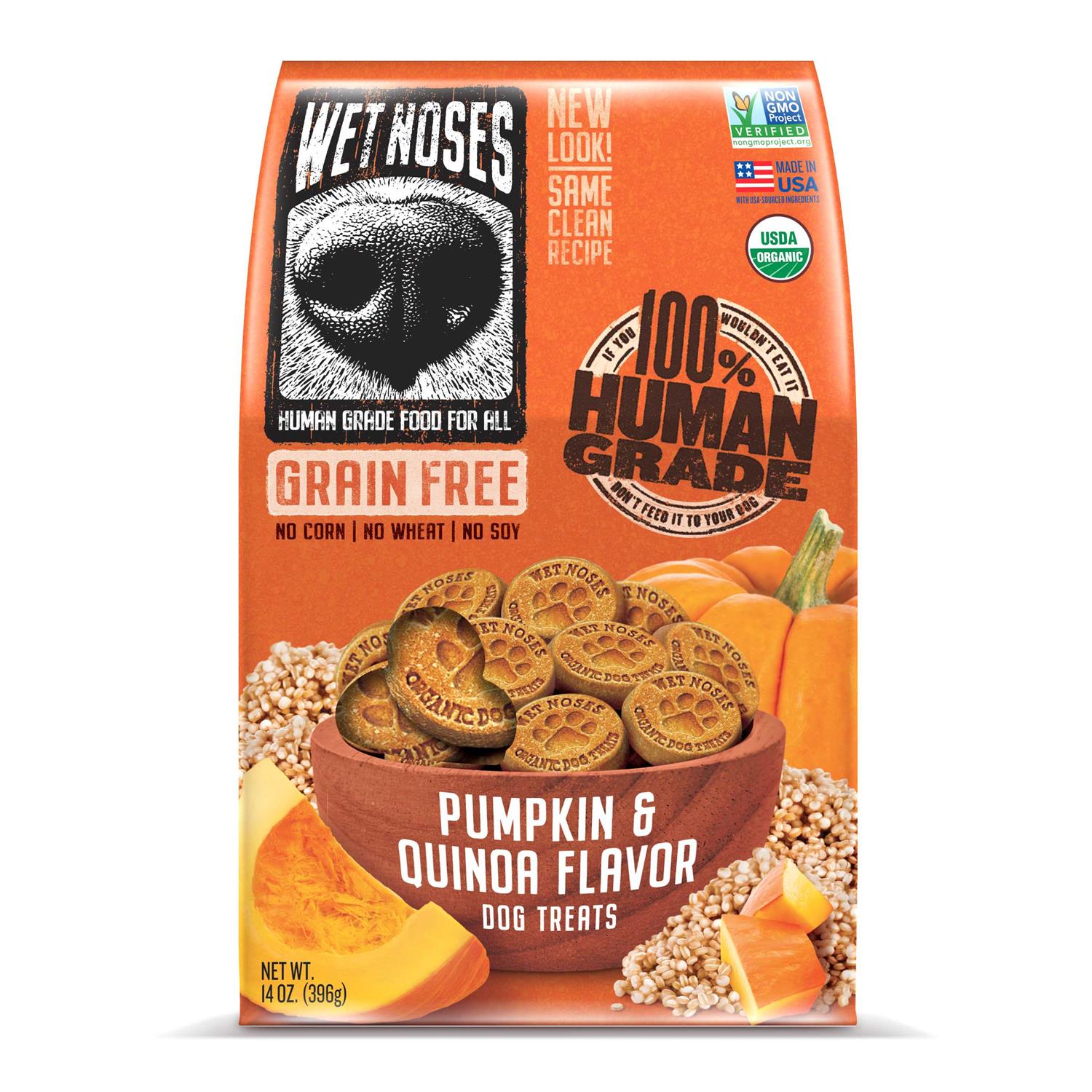 Alternative view of Wet Noses Grain Free Pumpkin Quinoa Dog Treats