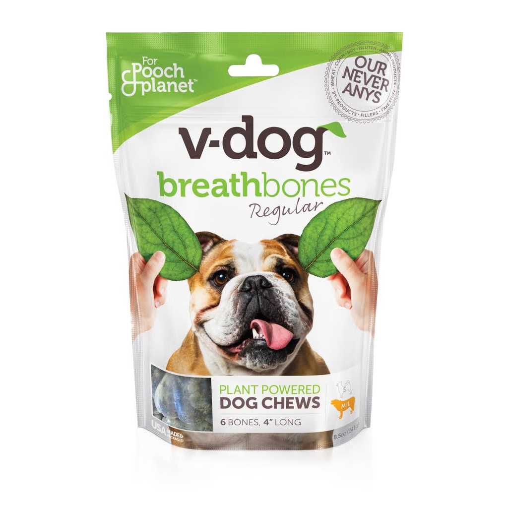 Alternative view of V-dog Breathbones Vegan dog Treats