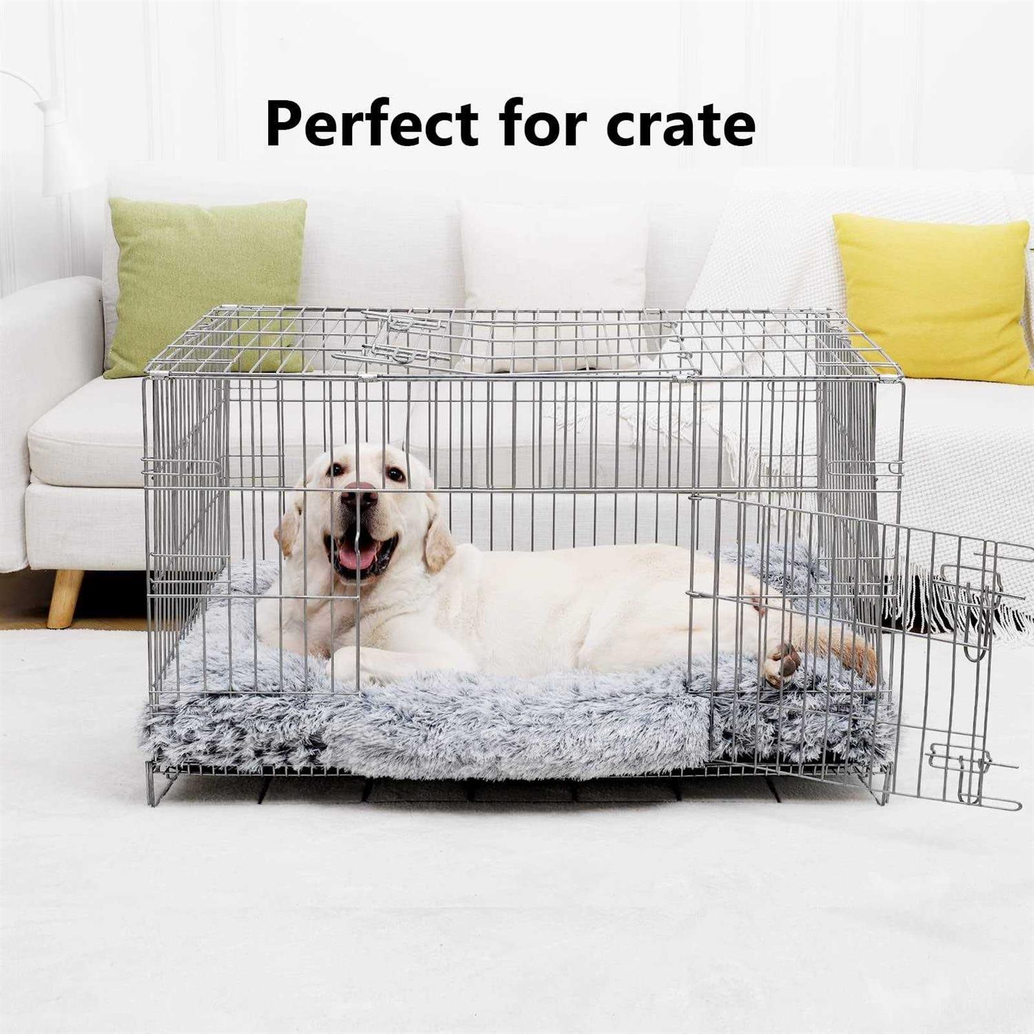 Alternative view of Vonabem Dog Bed crate Pad Washable Dog crate Beds for Large Medium Small Dogs Breeds