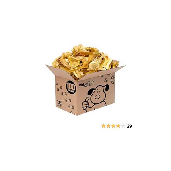 Alternative view of ValueBull Natural Brown Cow Ears Crunchy Style