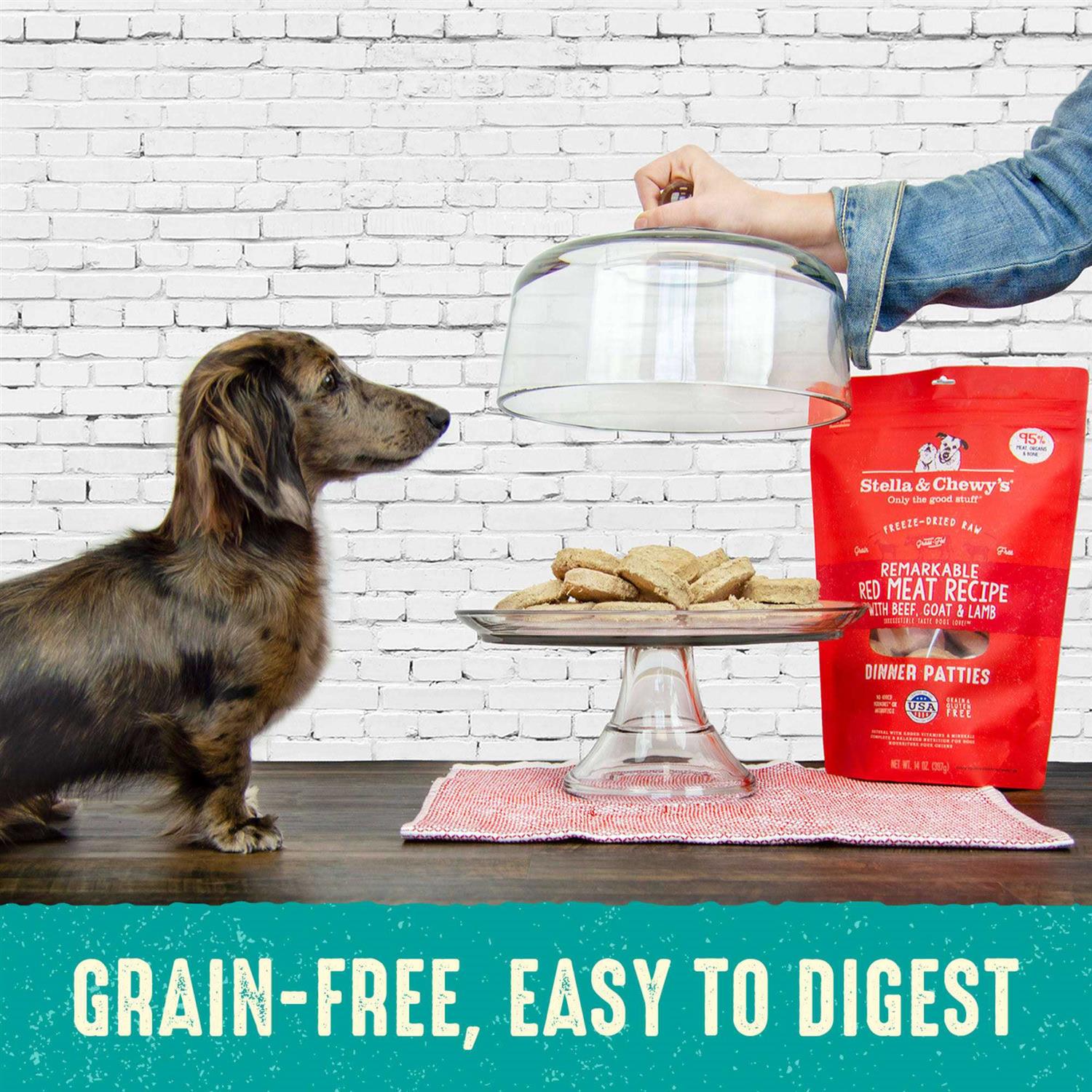 Alternative view of Stella & Chewy's Dinner Patties Freeze-Dried Dog Food Surf 'N Turf