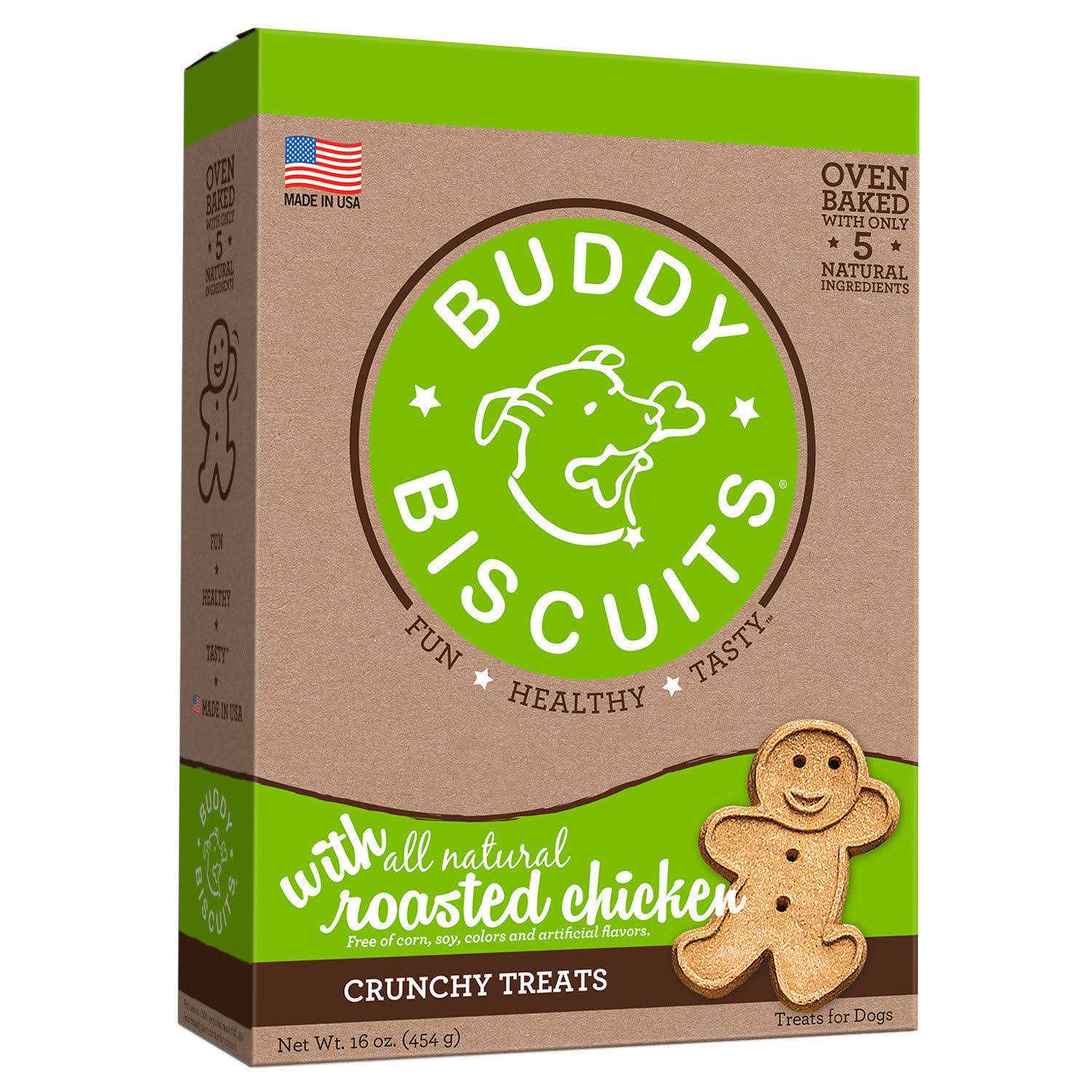 Alternative view of Buddy Biscuits Roasted Chicken Dog Treats