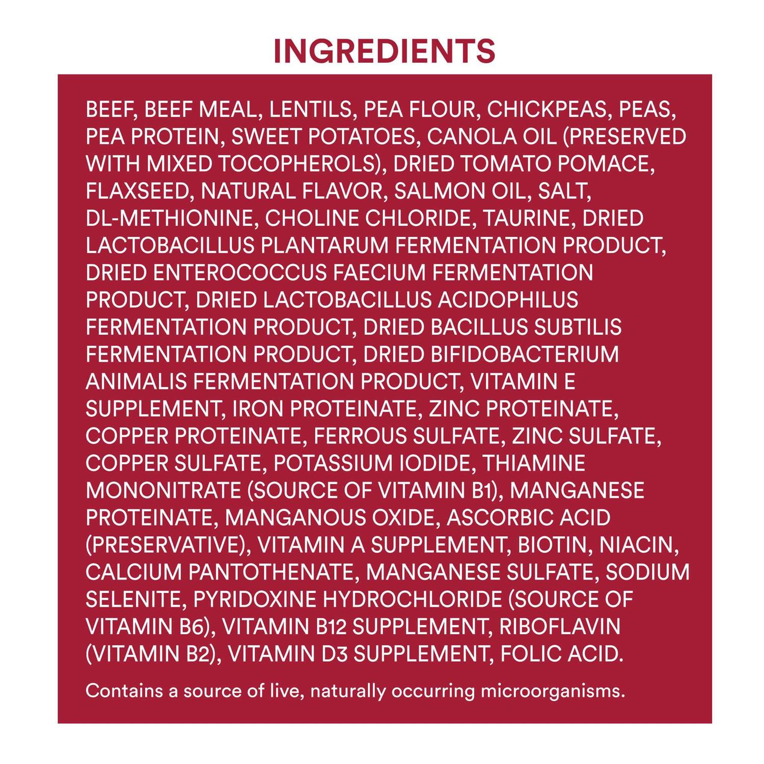 Alternative view of WholeHearted Grain Free All Life Stages Beef & Pea Formula Dry Dog Food
