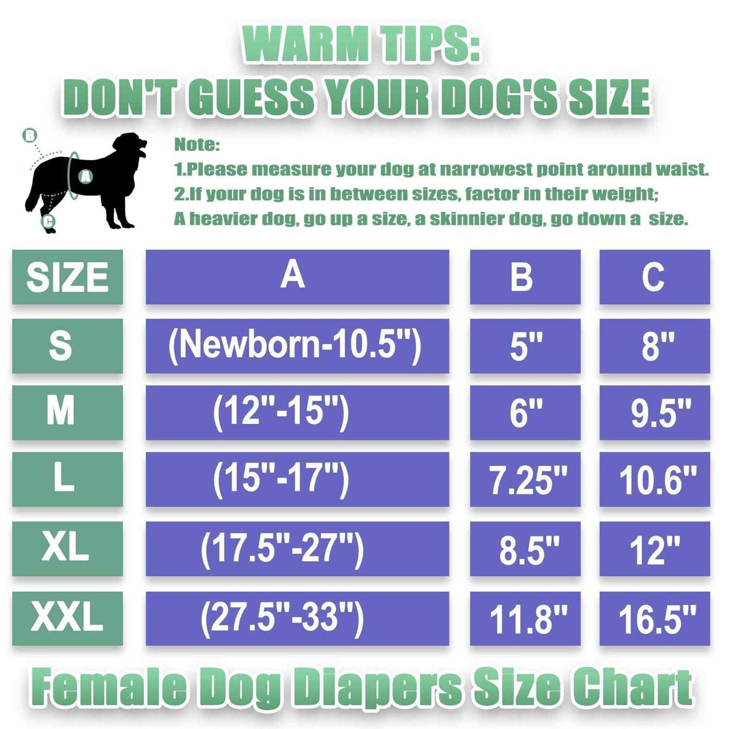 Alternative view of Wegreeco Luxury Washable Reusable Dog Diapers Durable Female Dog Diapers