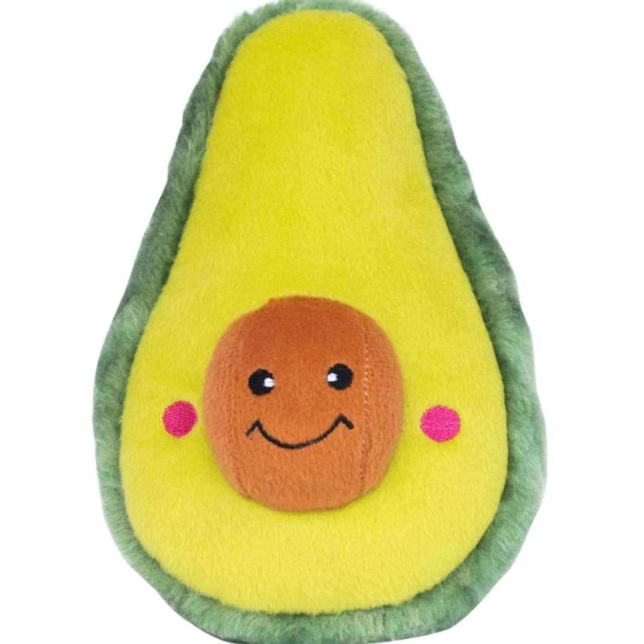 Alternative view of ZippyPaws NomNomz Avocado Dog Toy