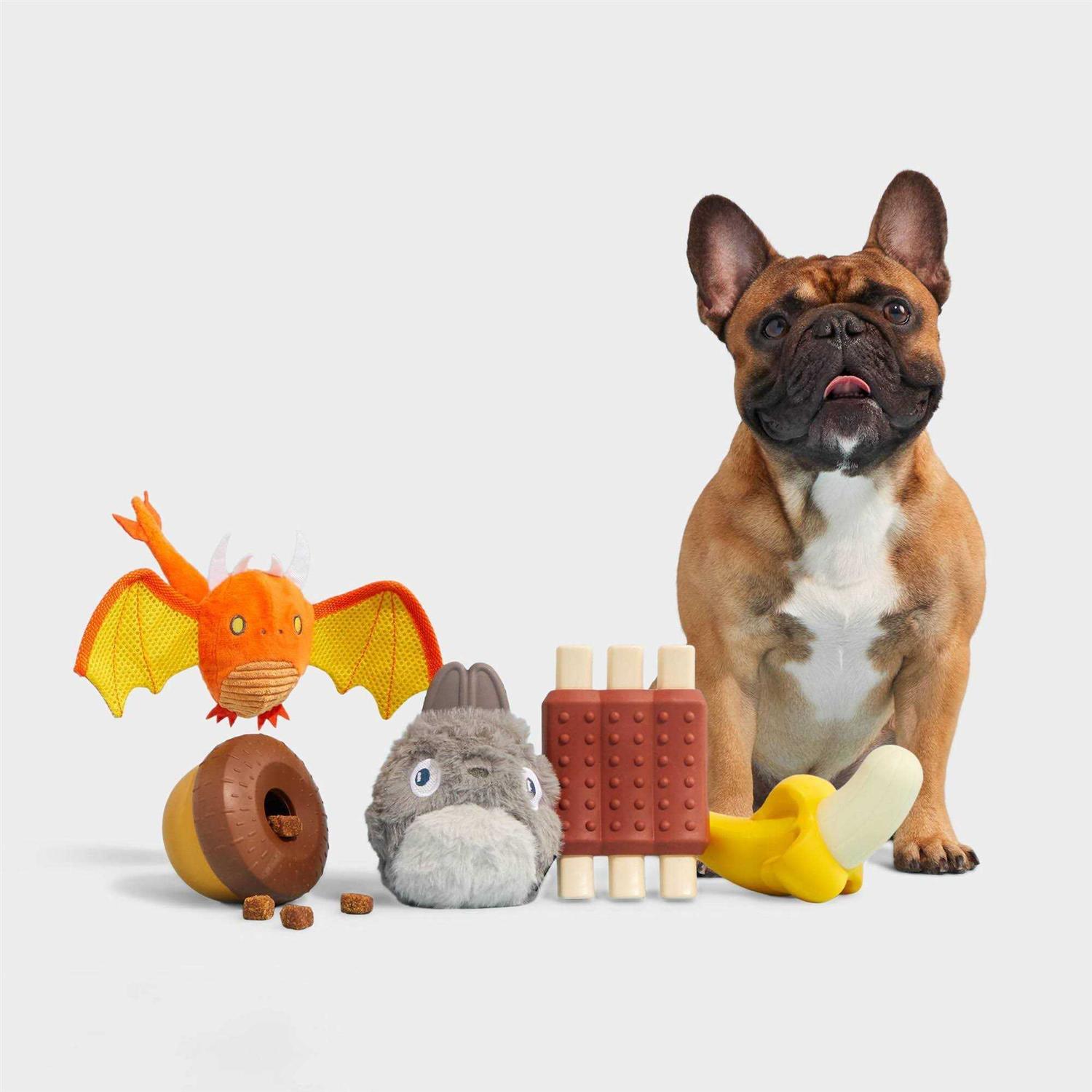Alternative view of BARK Super Chewer Rubber Rabbit Dog Toy