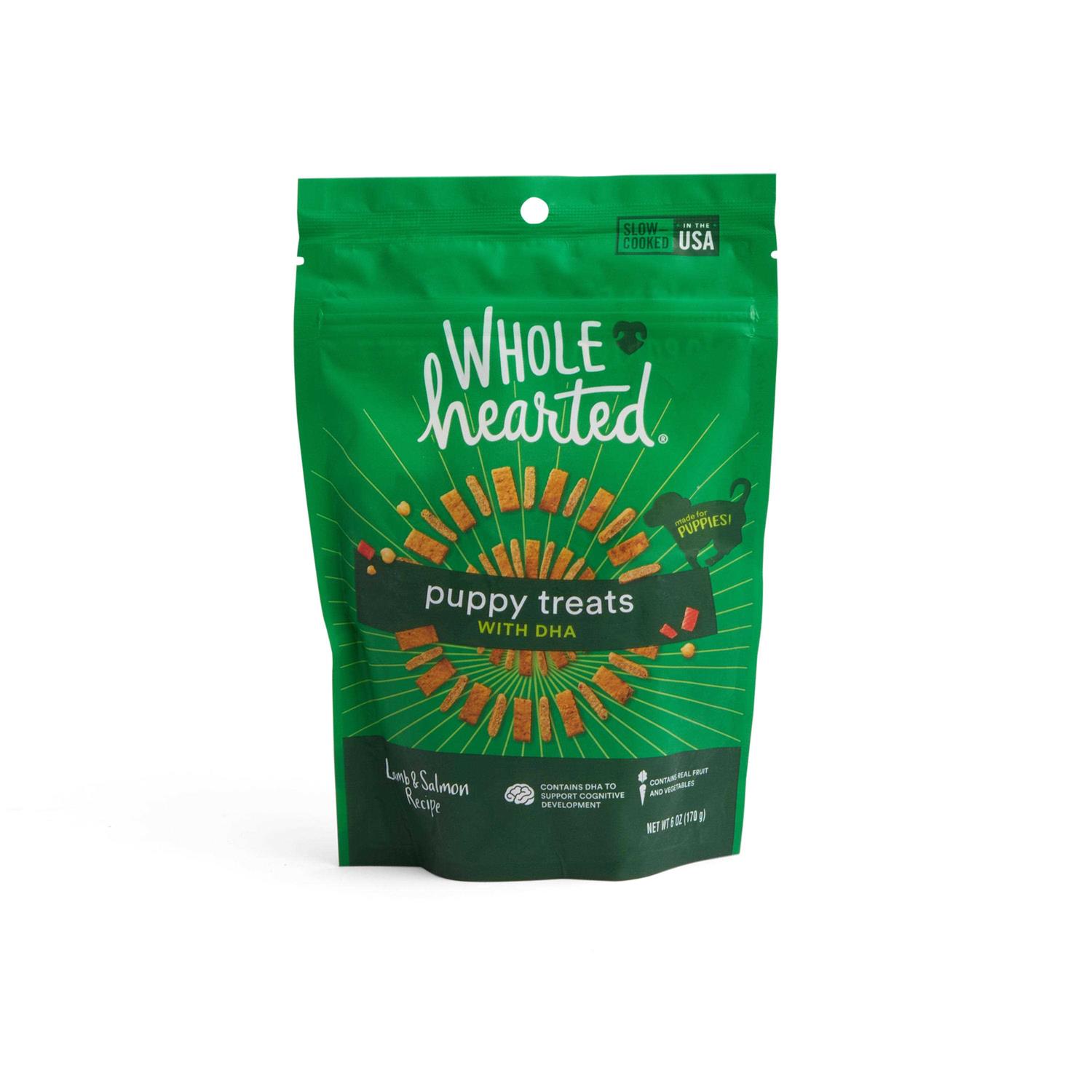 WholeHearted Lamb & Salmon Flavor Puppy Treats with DHA