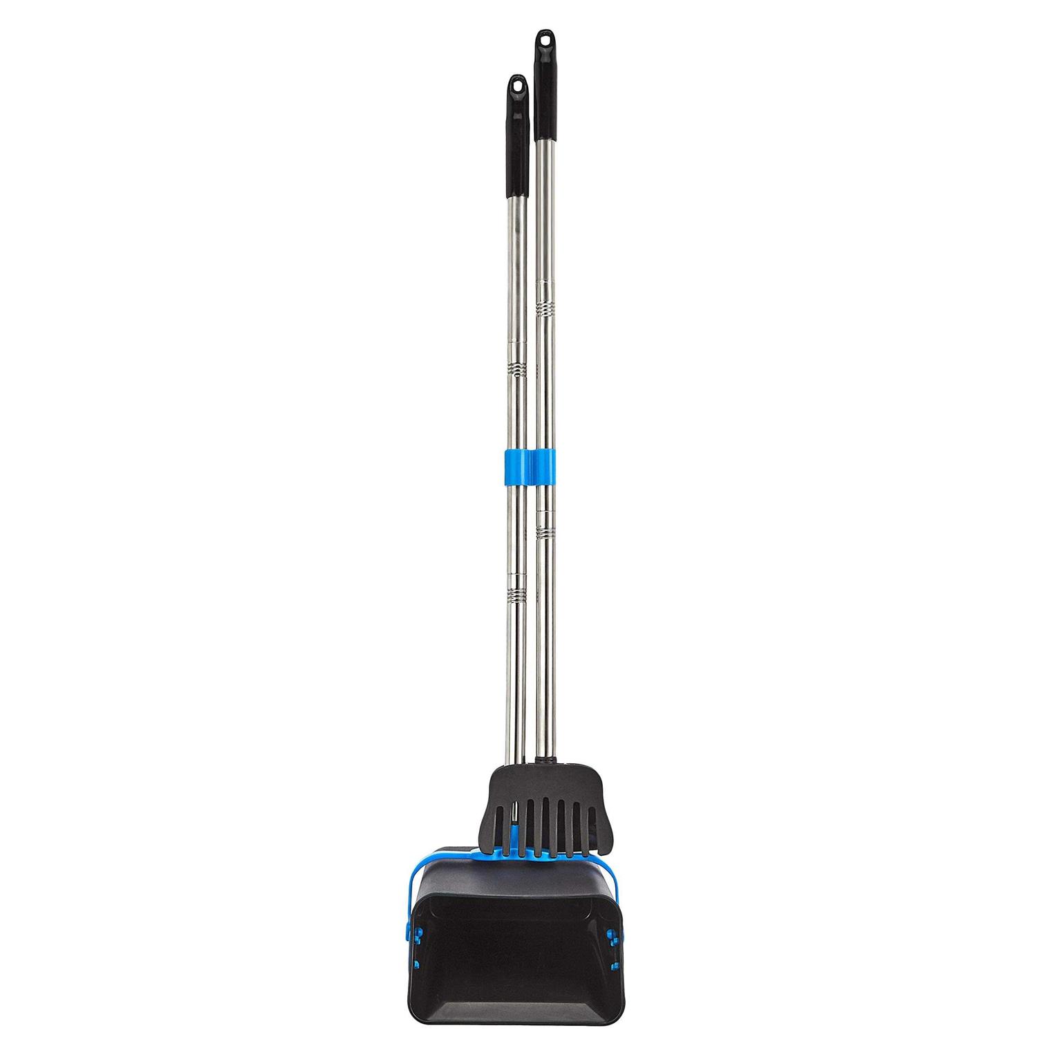 Amazon Basics Pet Waste Removal Set with Swivel Bin