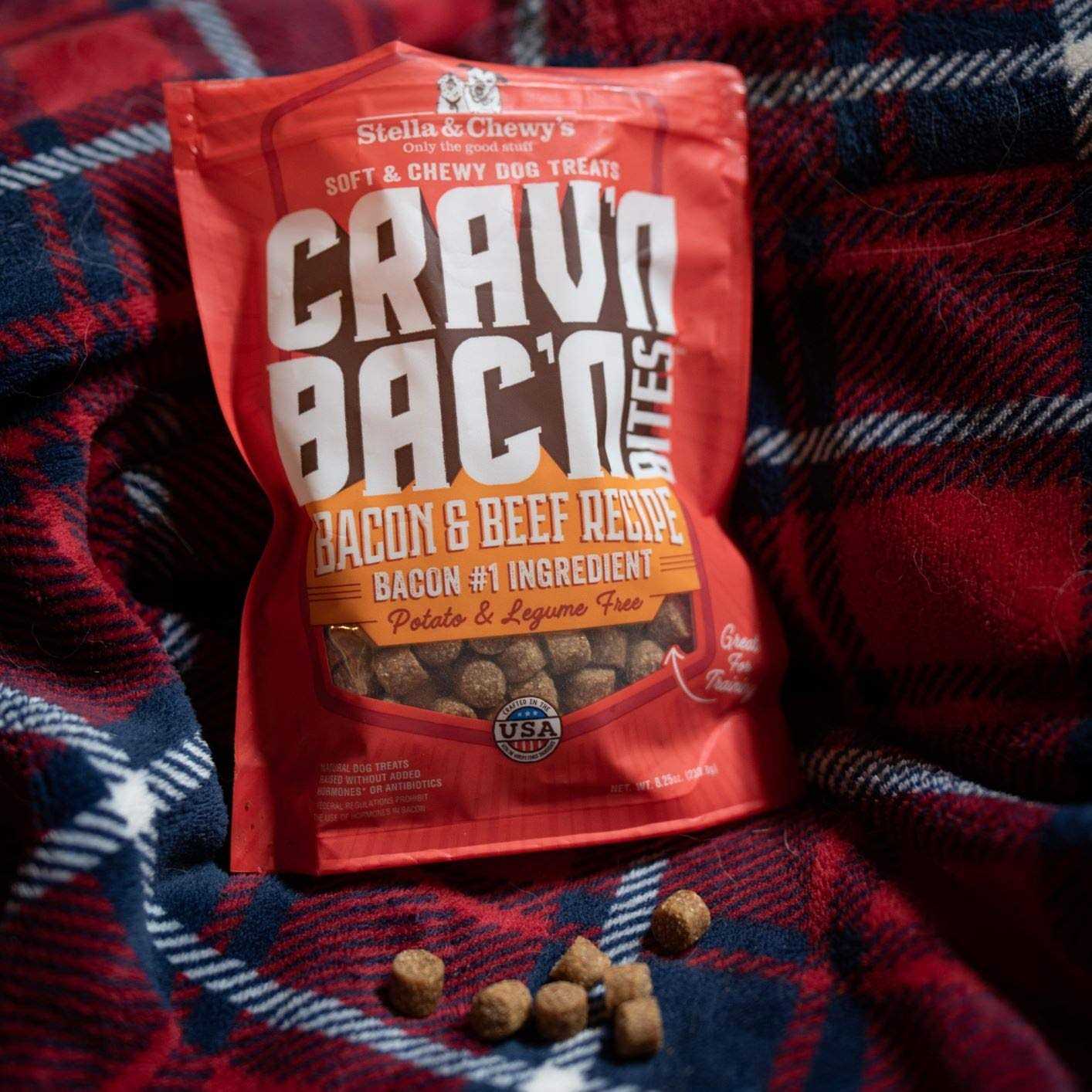 Alternative view of Stella & Chewy's Crav'n Bac'n Bites Bacon Dog Treats