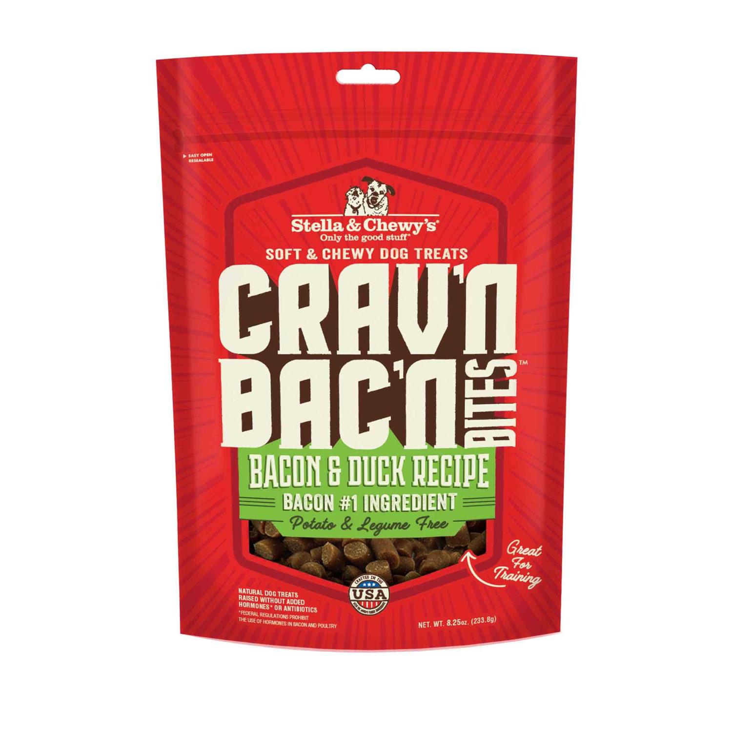 Stella & Chewy's Crav'n Bac'n Bites Bacon Dog Treats