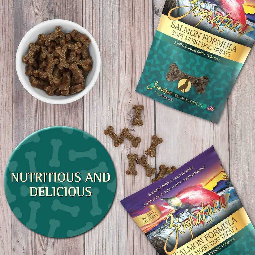 Alternative view of Zignature Soft Moist Dog Treats