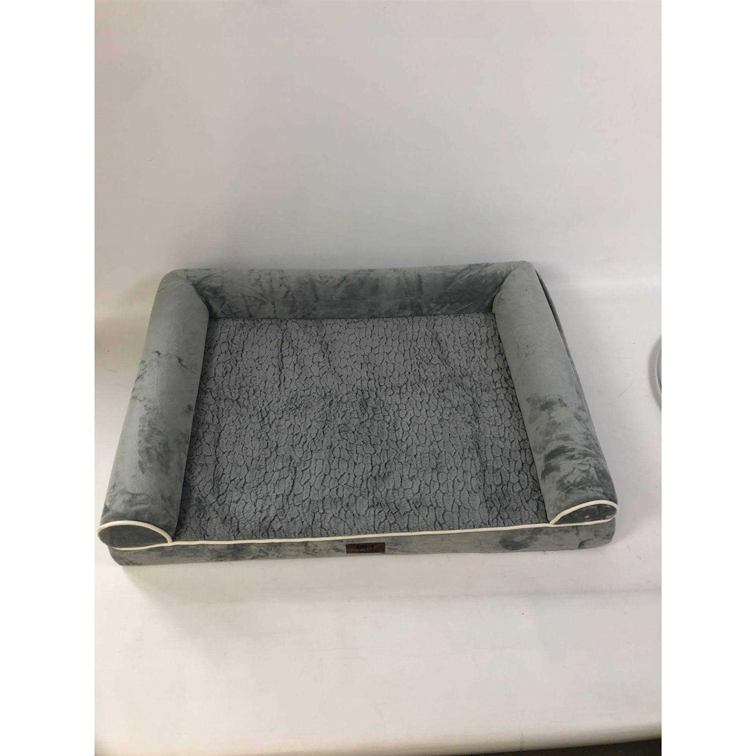 Alternative view of WESTERN HOME Orthopedic Dog Beds for Large Dogs, Foam Pet Sofa with Waterproof Lining, Removable Washable Cover and Nonskid Bottom