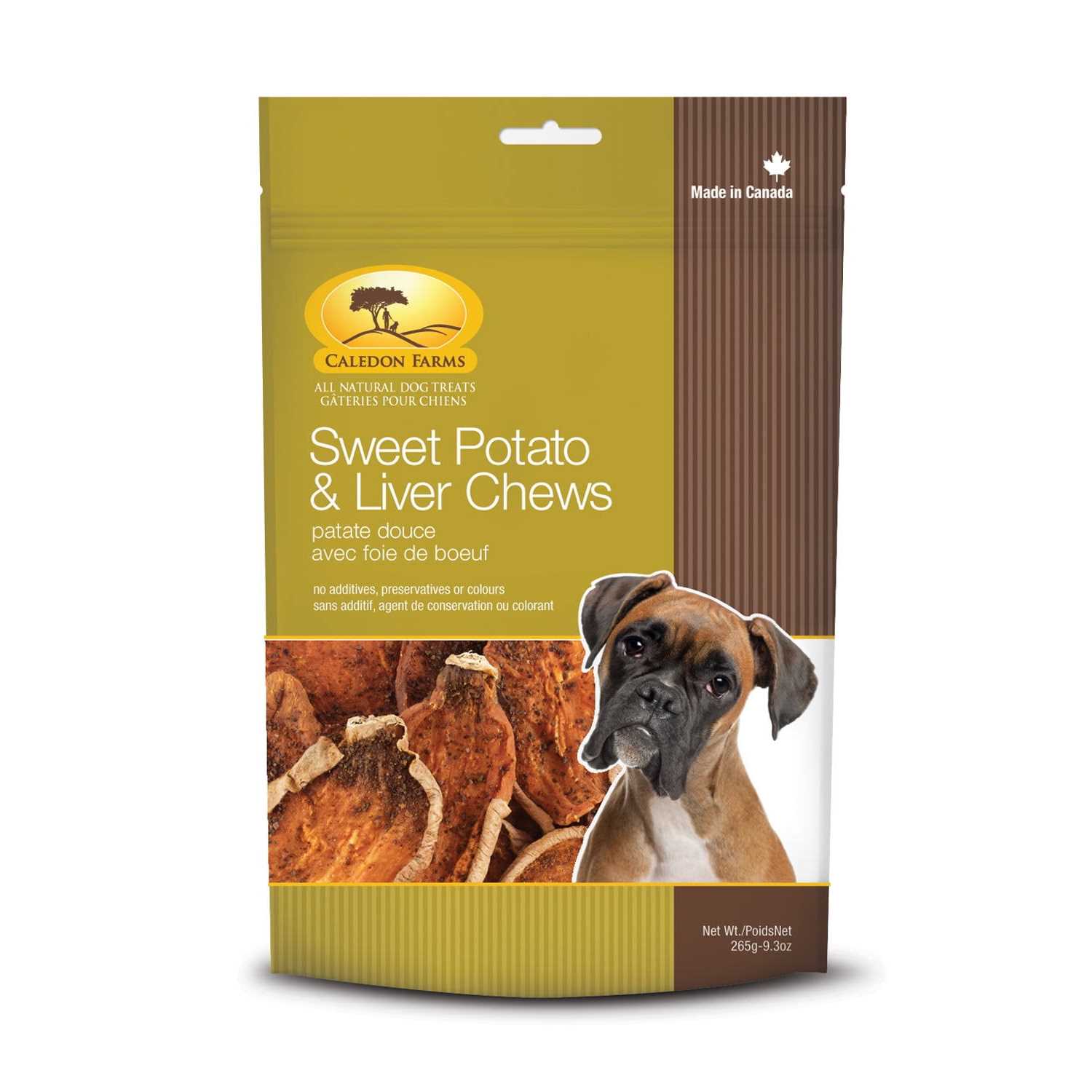 Alternative view of Caledon Farms Dog Treats Sweet Potato Chews with Liver
